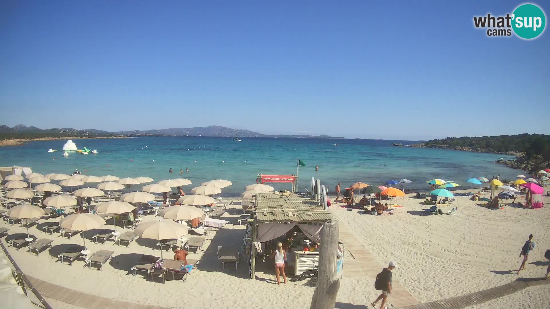 Live Strand Cala Sabina – webcam Golfo Aranci – Sardinien