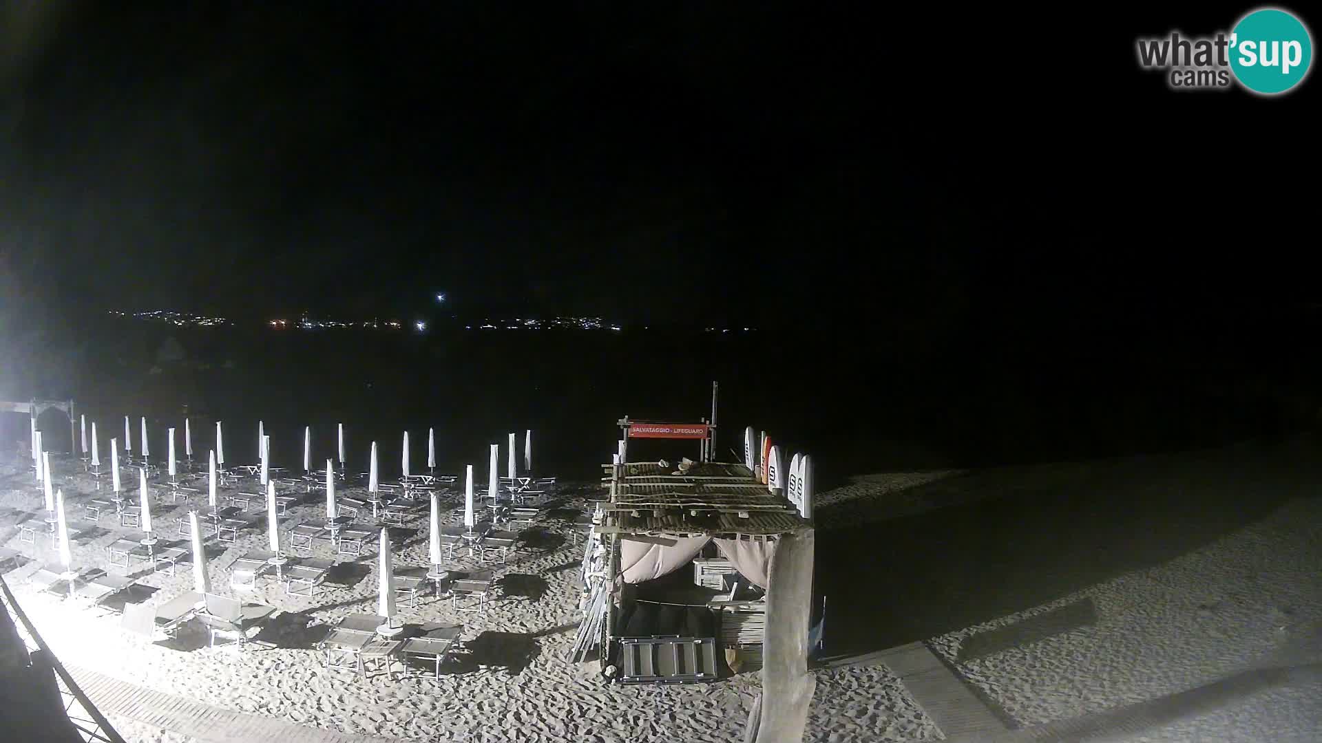 Live Cala Sabina plage – webcam Golfo Aranci – Sardaigne