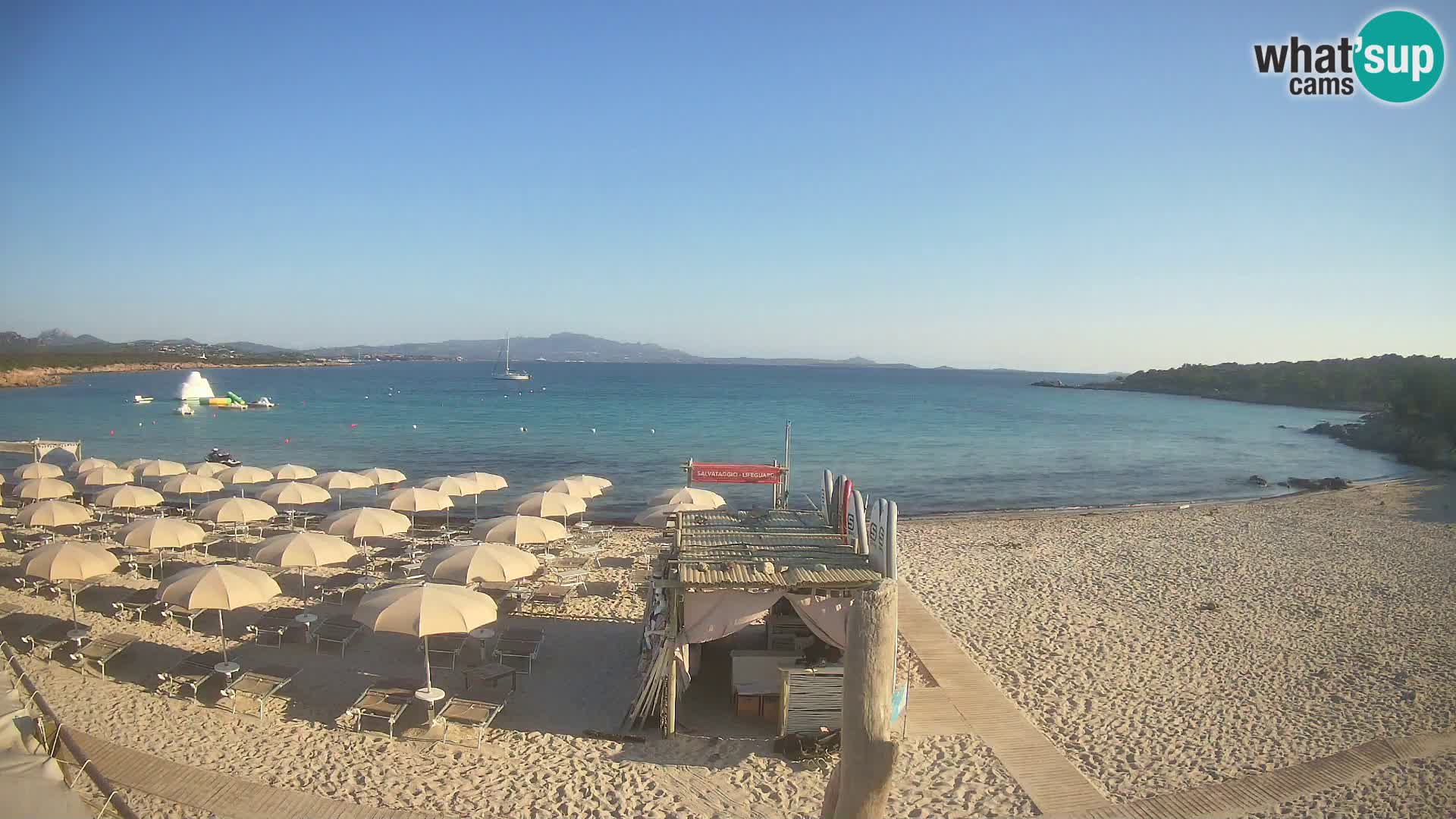 Live spiaggia Cala Sabina – webcam Golfo Aranci – Sardegna