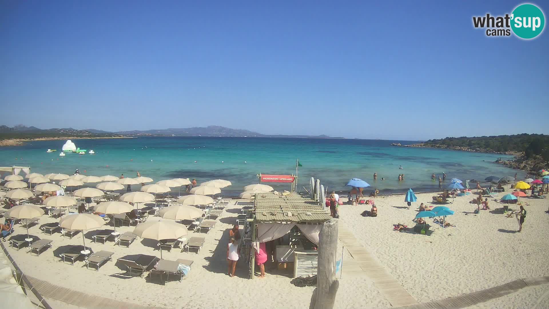 Live spiaggia Cala Sabina – webcam Golfo Aranci – Sardegna