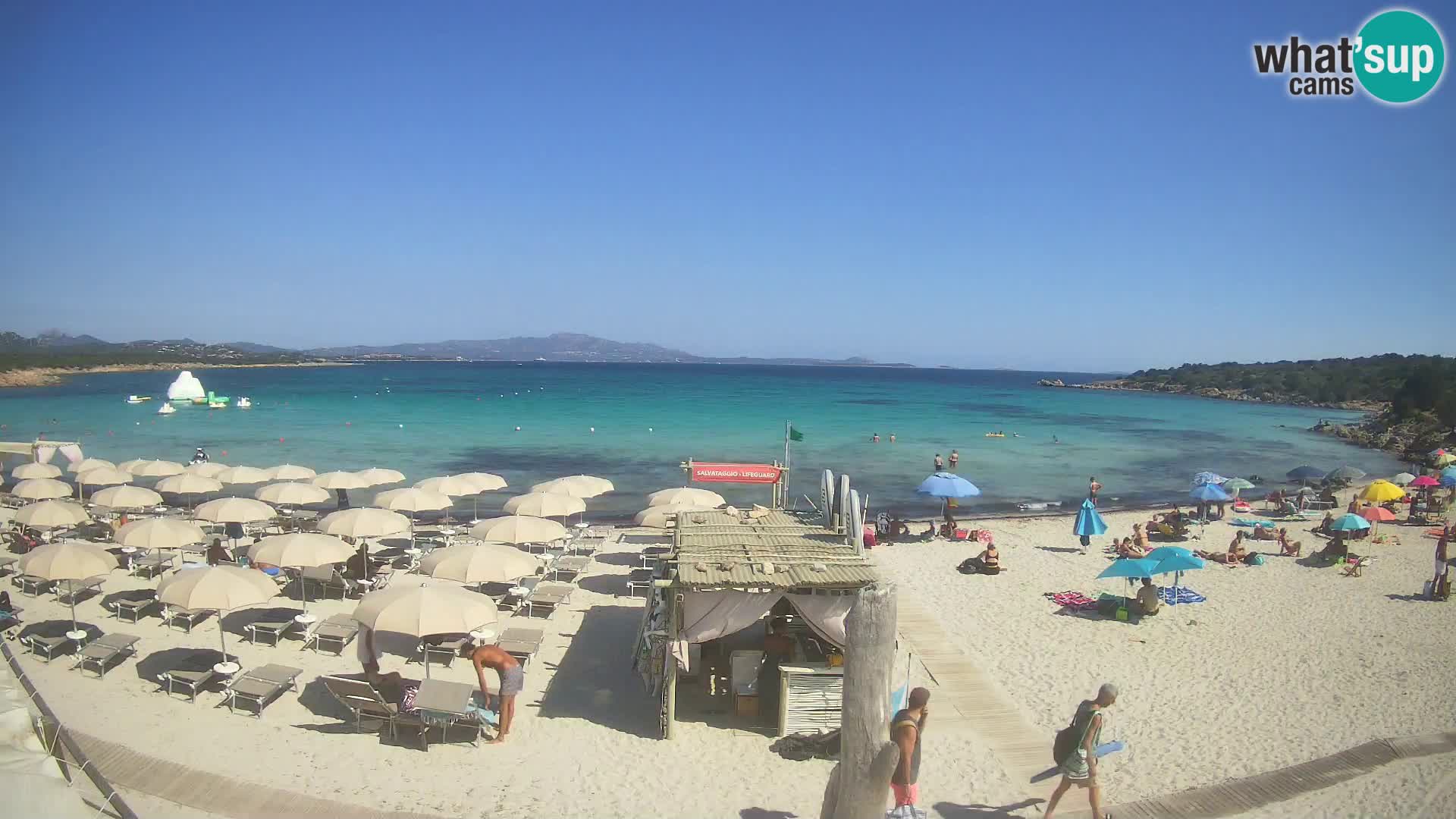 Live Cala Sabina beach – webcam Golfo Aranci – Sardinia