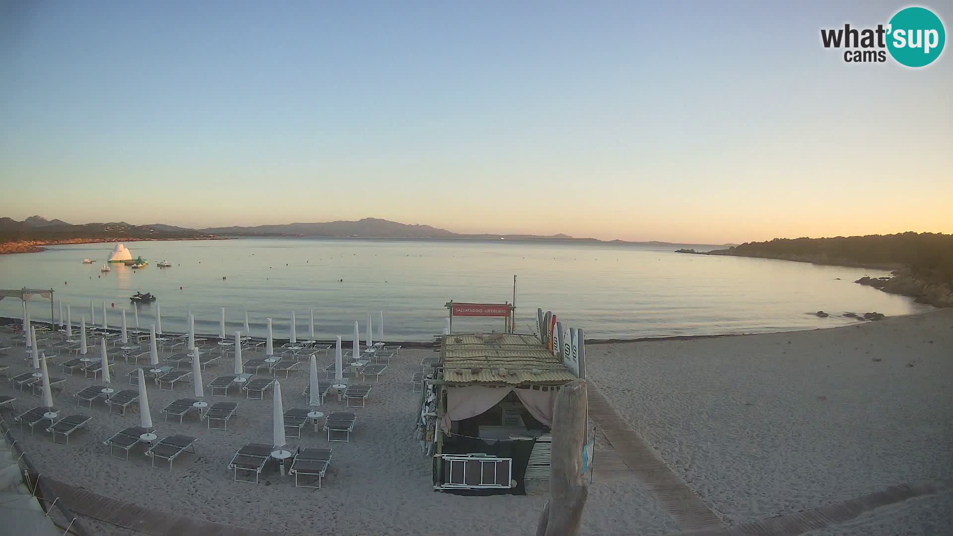 Live Strand Cala Sabina – webcam Golfo Aranci – Sardinien