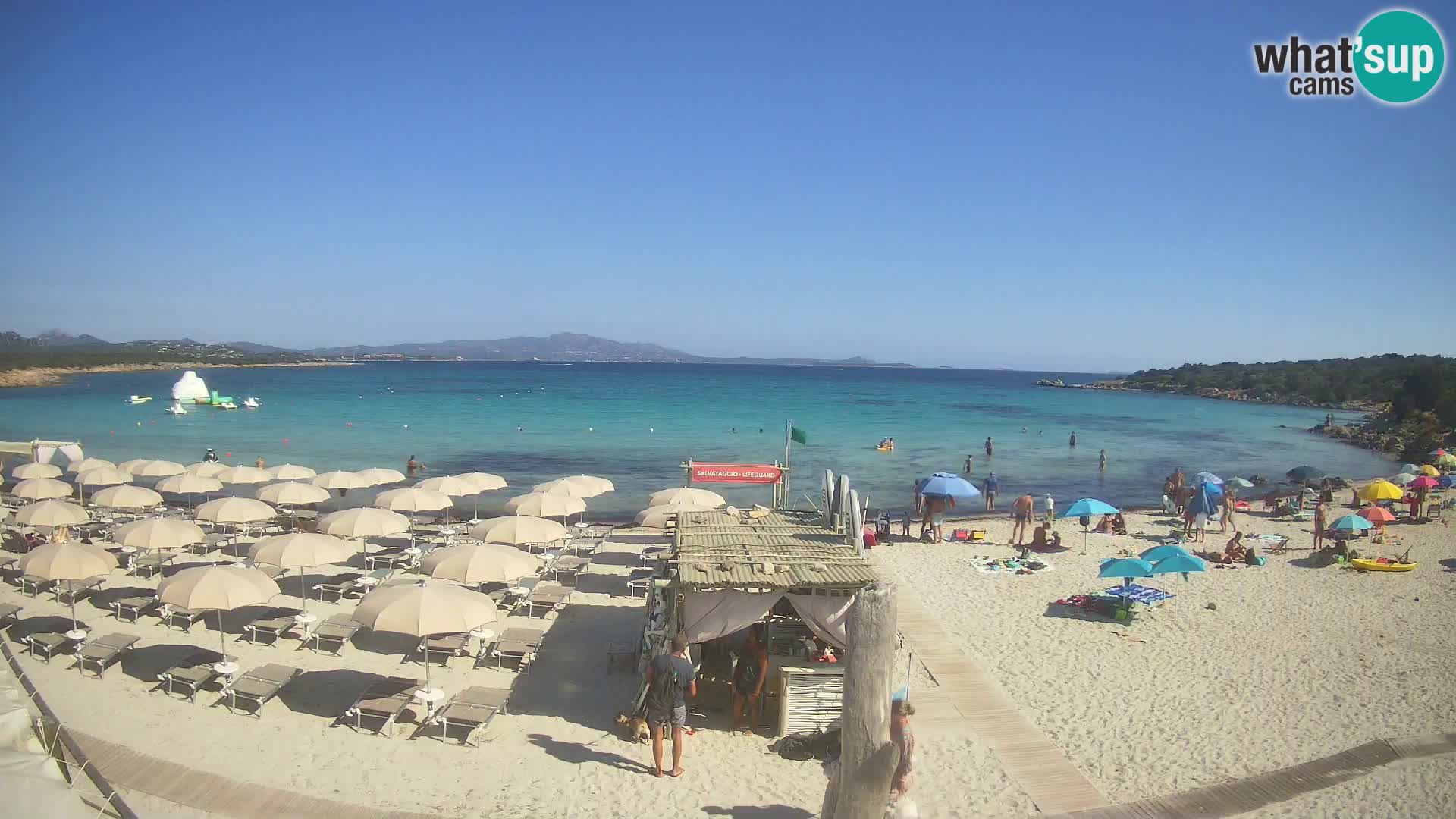 Live Strand Cala Sabina – webcam Golfo Aranci – Sardinien