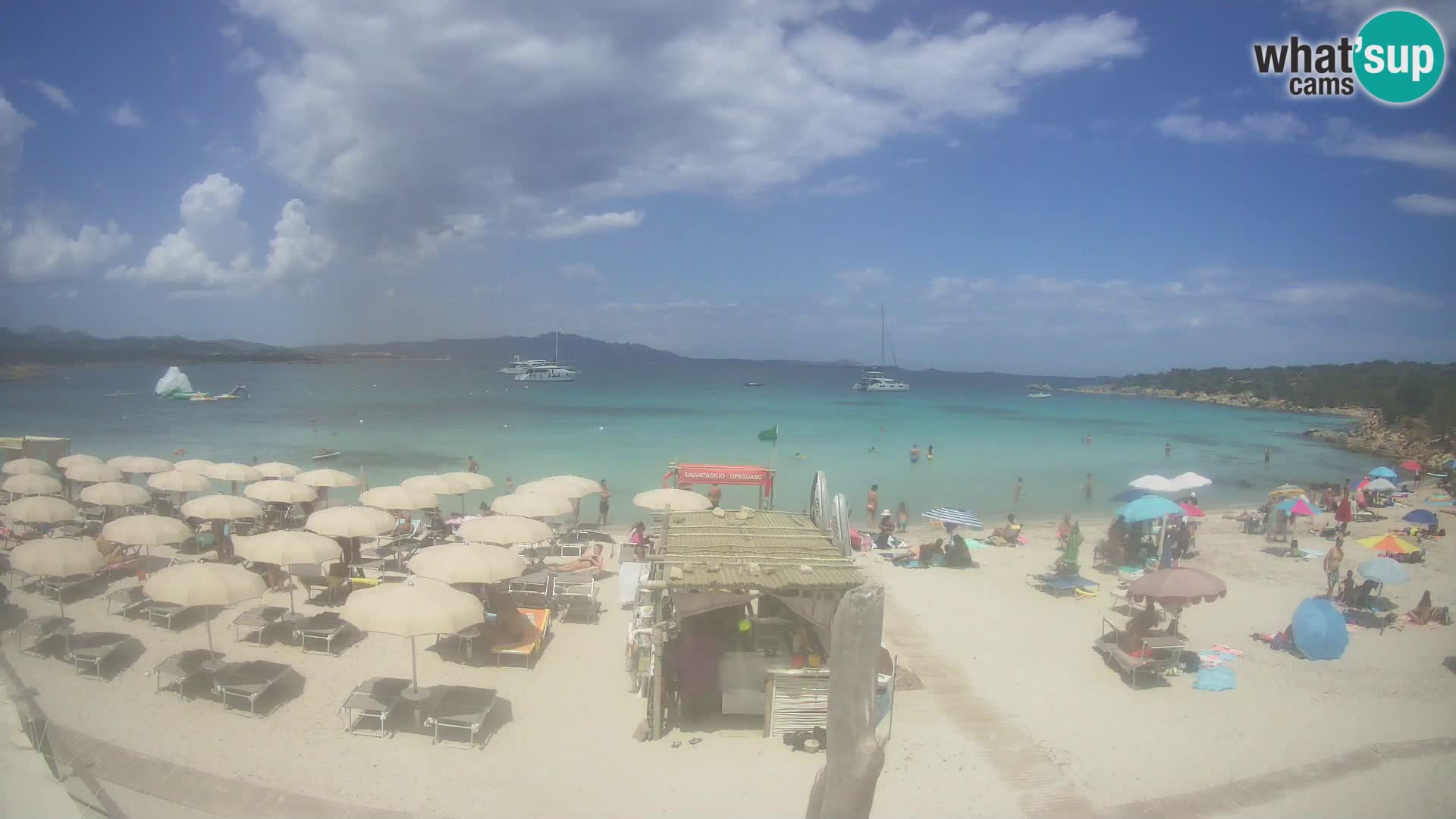 Live spiaggia Cala Sabina – webcam Golfo Aranci – Sardegna