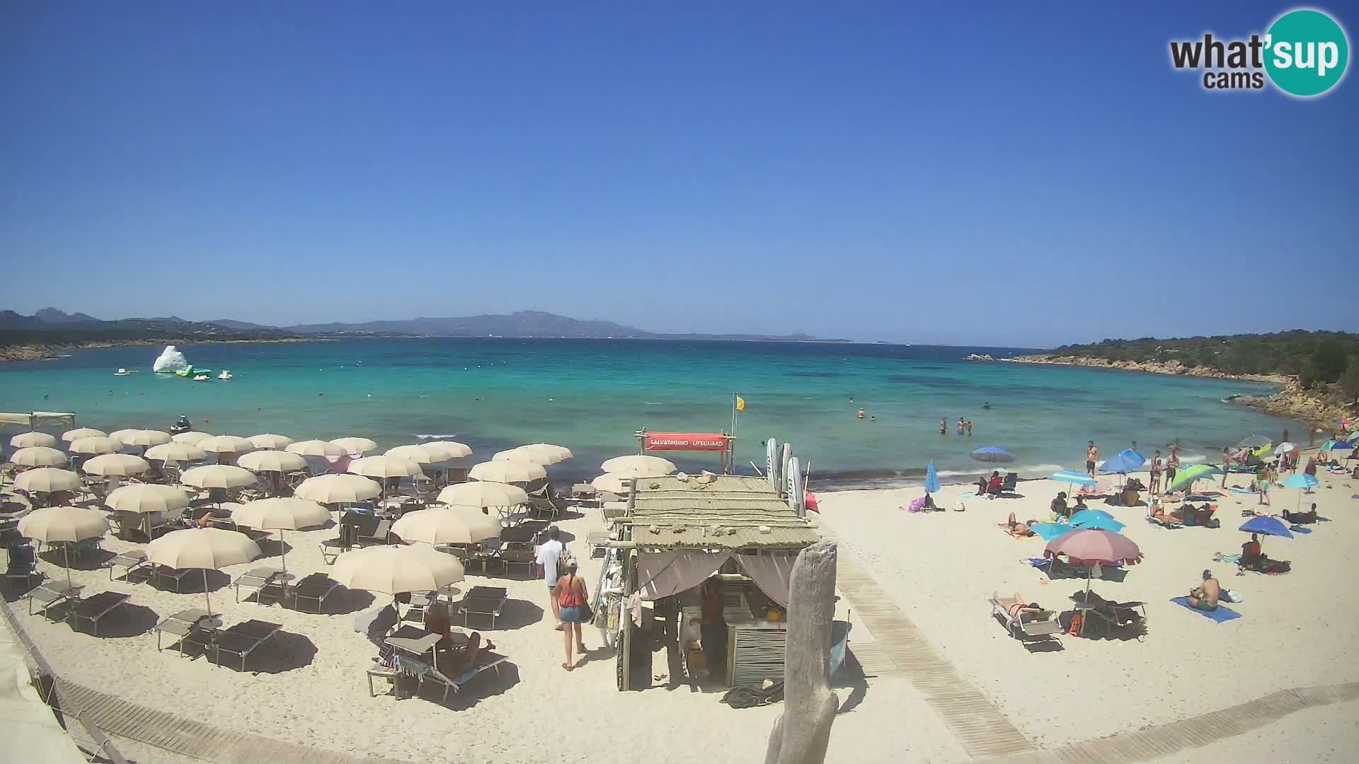 Live spiaggia Cala Sabina – webcam Golfo Aranci – Sardegna