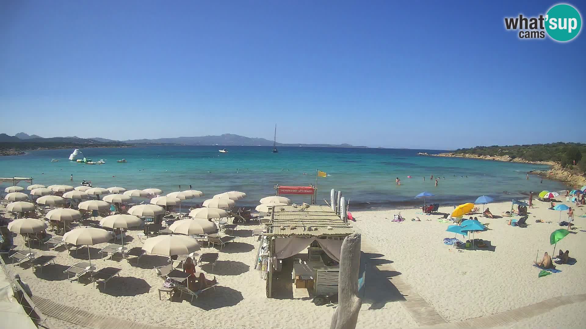 Live playa Cala Sabina – camera en vivo Golfo Aranci – Cerdeña