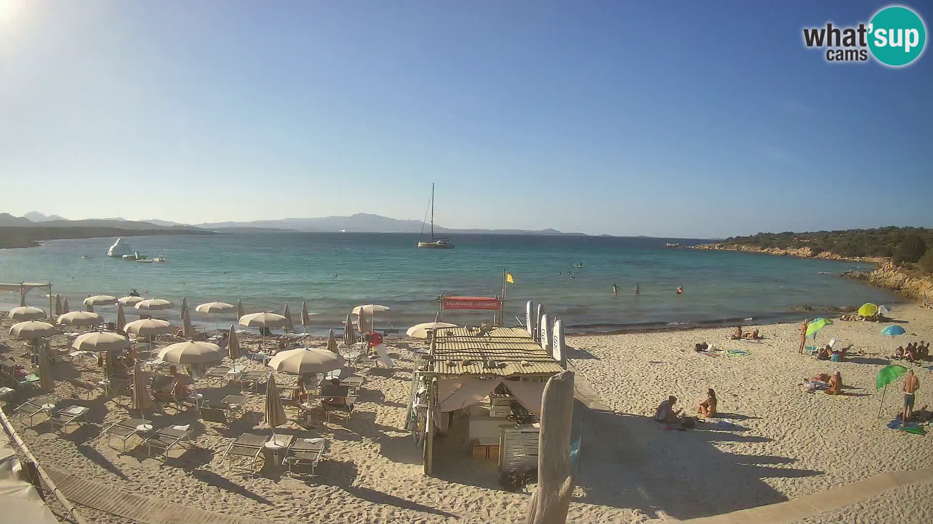 Live Cala Sabina beach – webcam Golfo Aranci – Sardinia