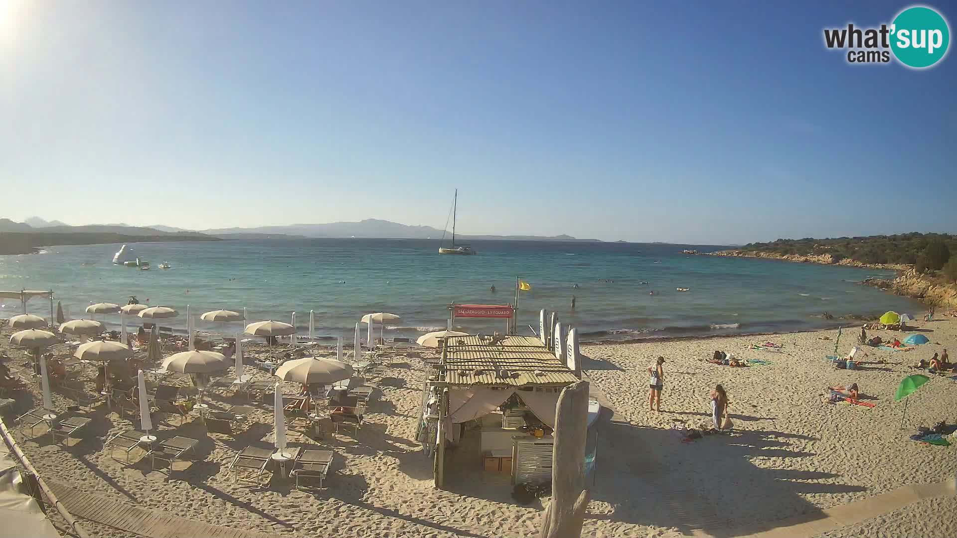 Live Cala Sabina beach – webcam Golfo Aranci – Sardinia
