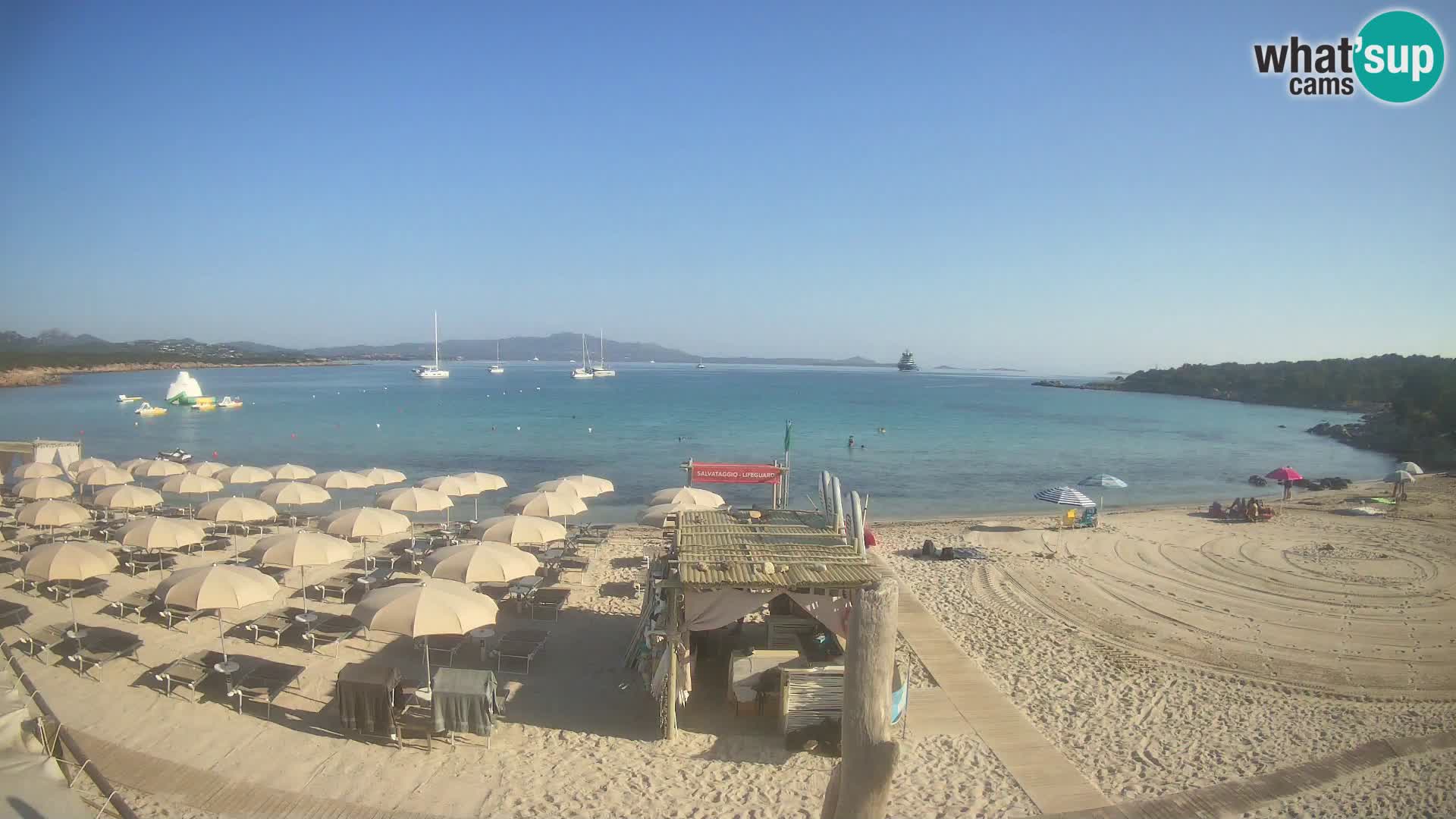Live Cala Sabina beach – webcam Golfo Aranci – Sardinia