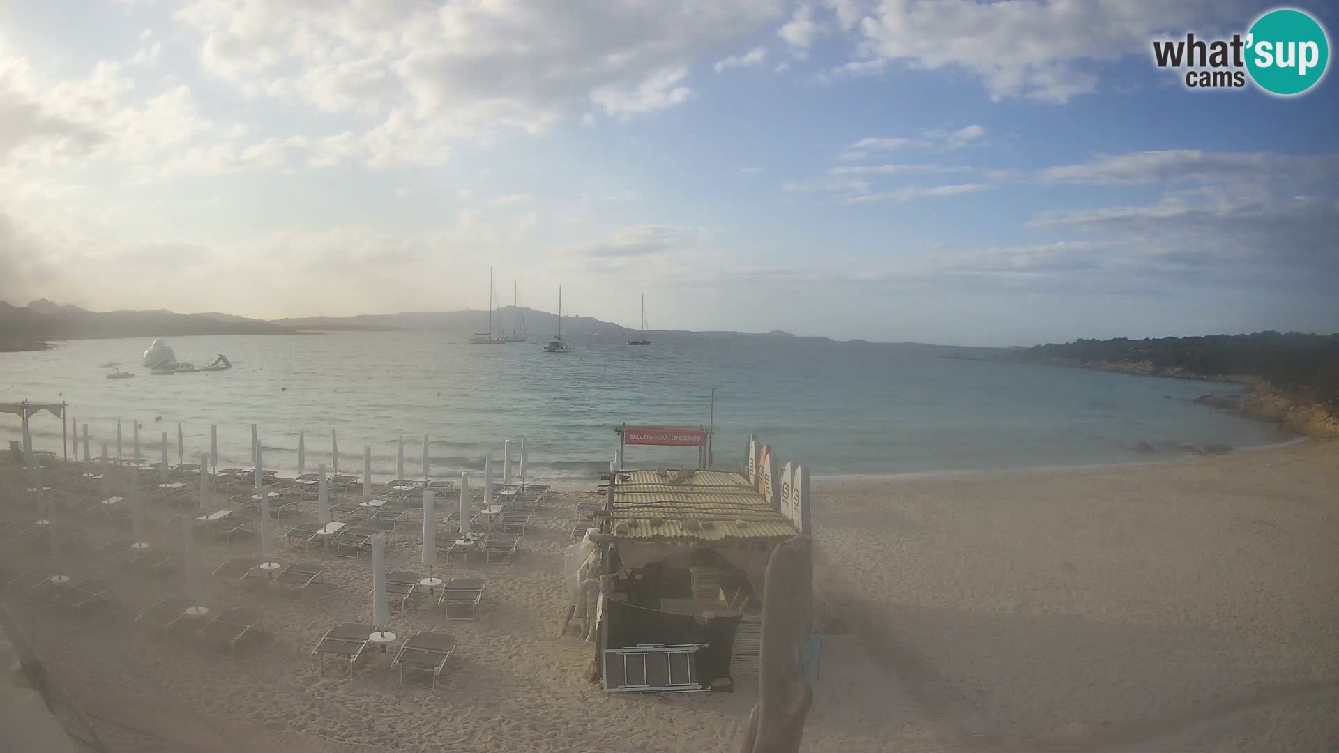 Live Cala Sabina beach – webcam Golfo Aranci – Sardinia