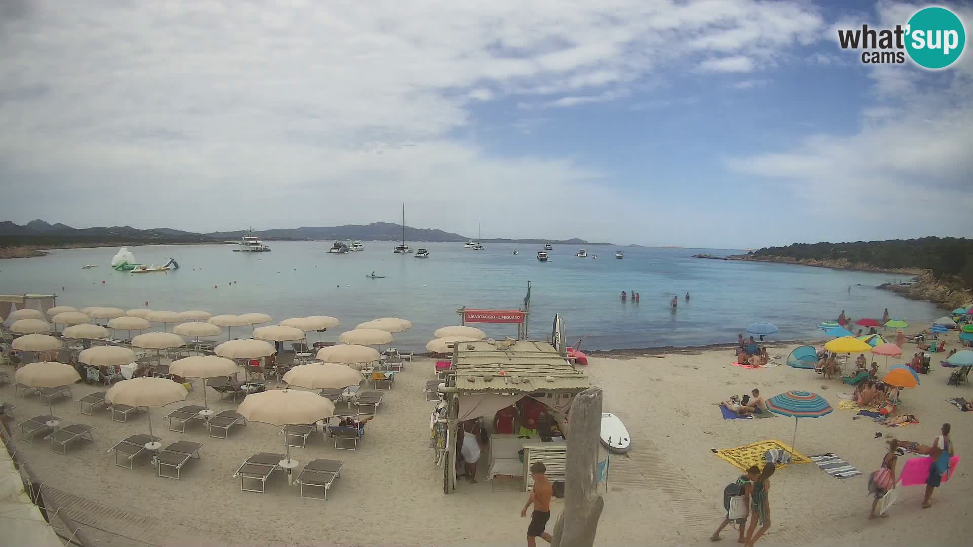 Live Strand Cala Sabina – webcam Golfo Aranci – Sardinien
