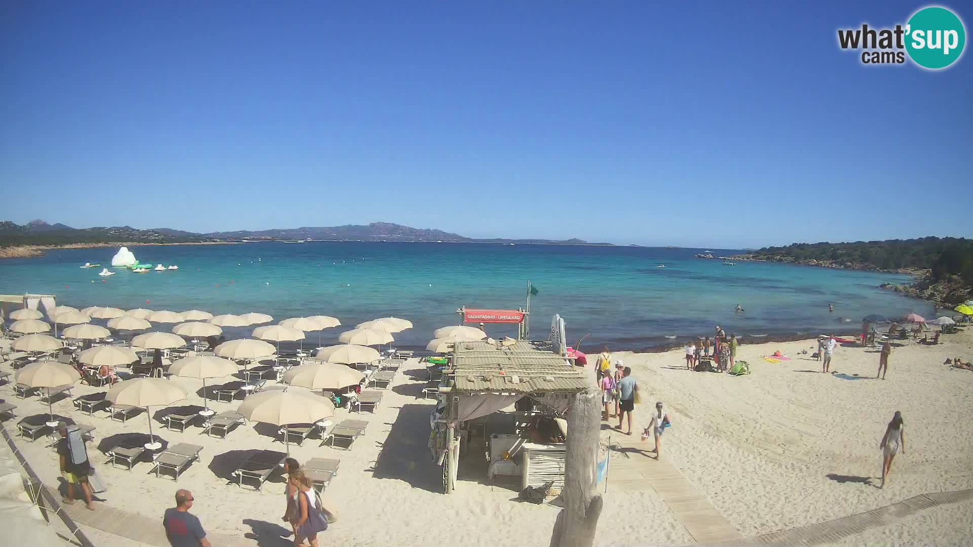 Live playa Cala Sabina – camera en vivo Golfo Aranci – Cerdeña