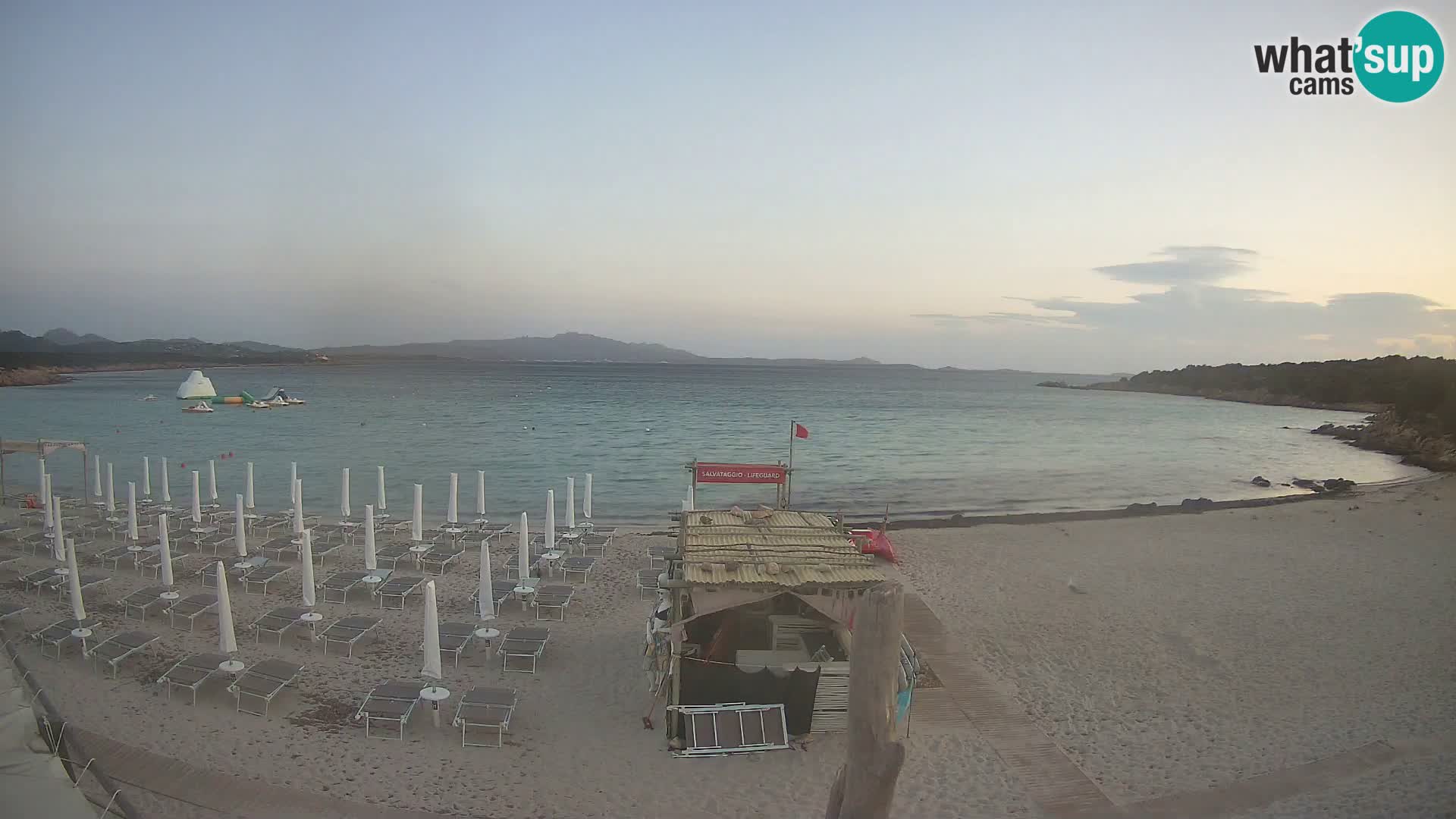 Live Cala Sabina beach – webcam Golfo Aranci – Sardinia