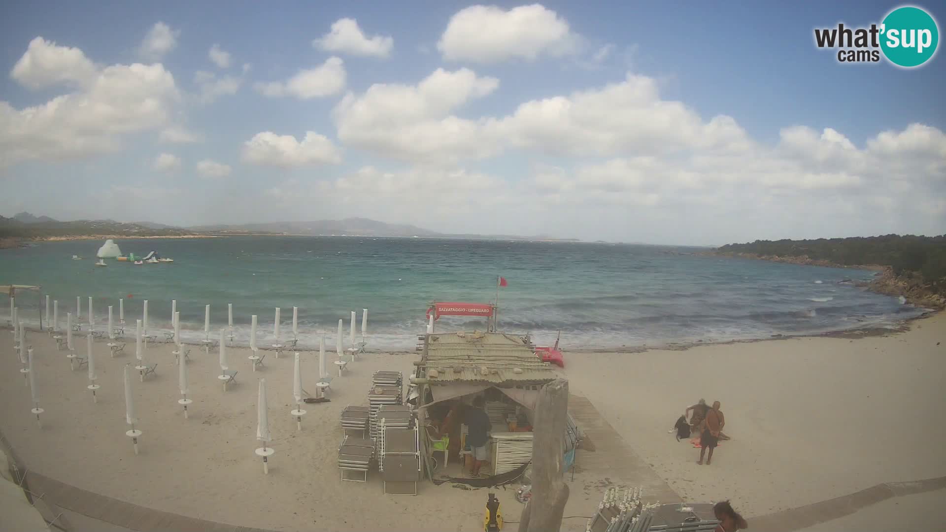 Live Cala Sabina beach – webcam Golfo Aranci – Sardinia