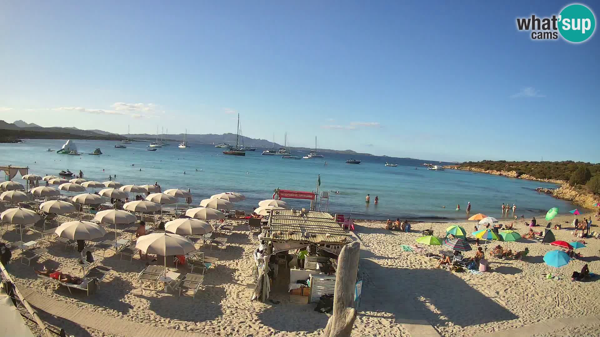 Live Cala Sabina beach – webcam Golfo Aranci – Sardinia