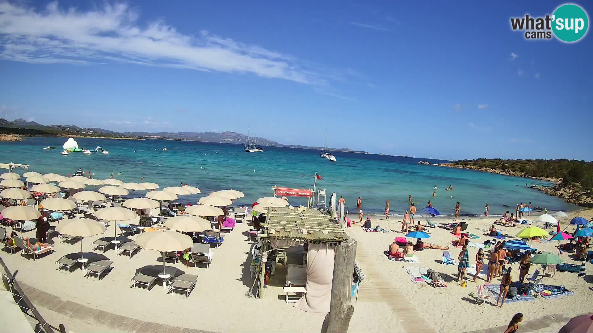 Live Cala Sabina beach – webcam Golfo Aranci – Sardinia
