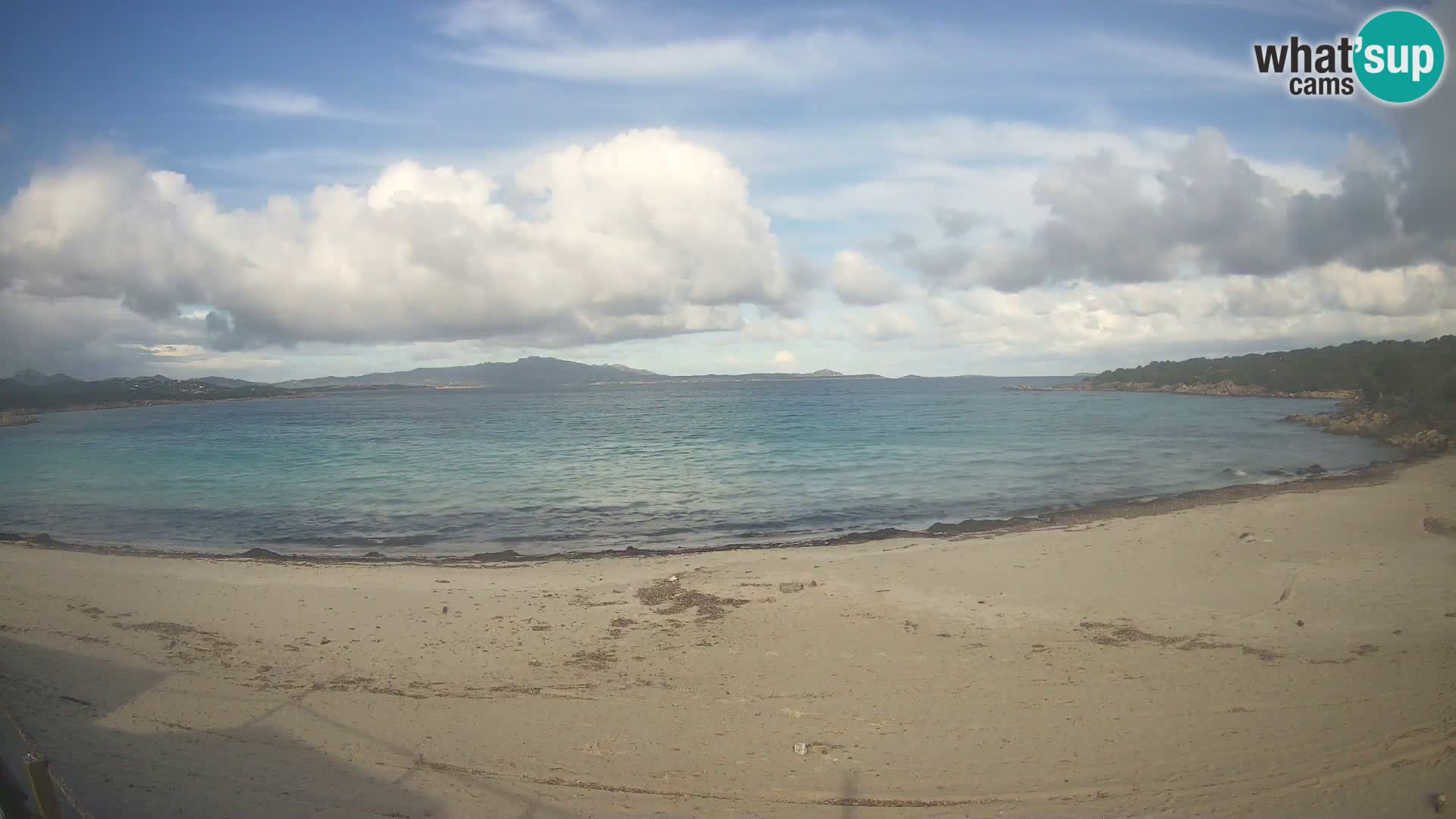 Live Strand Cala Sabina – webcam Golfo Aranci – Sardinien