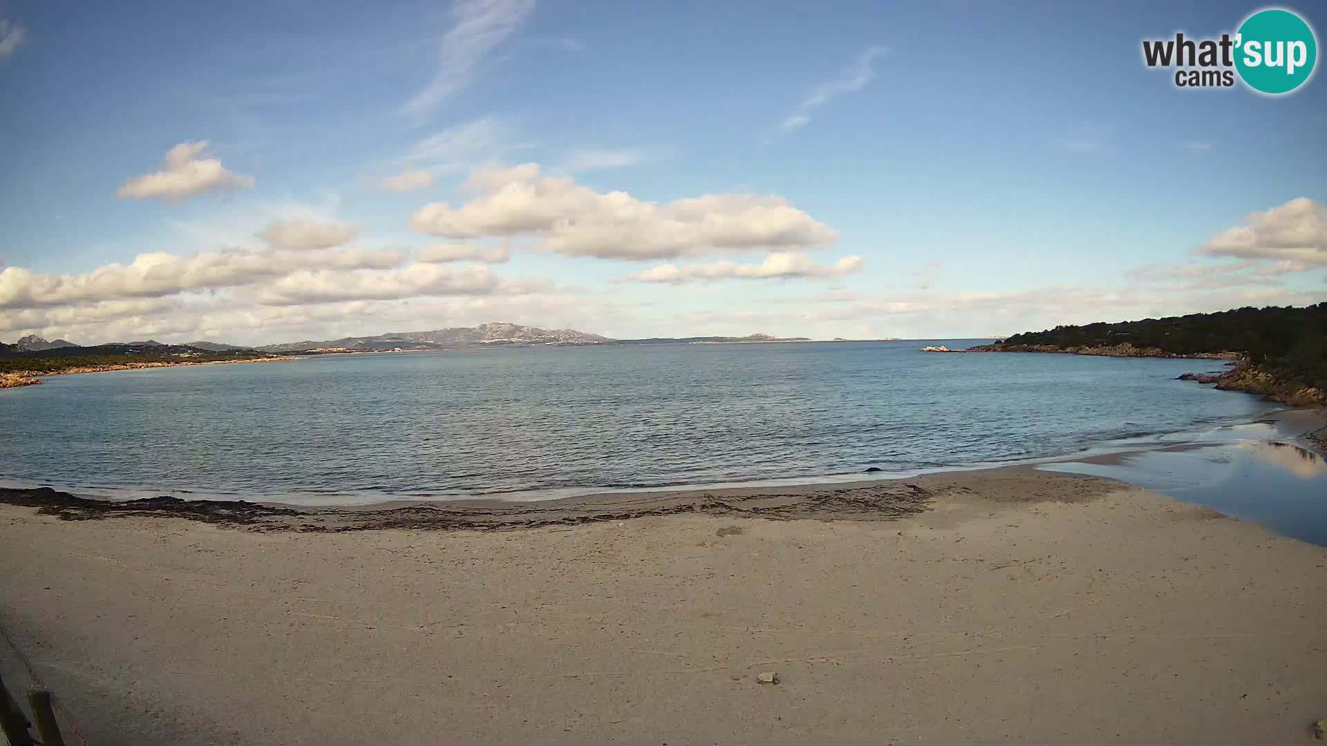 Live Strand Cala Sabina – webcam Golfo Aranci – Sardinien
