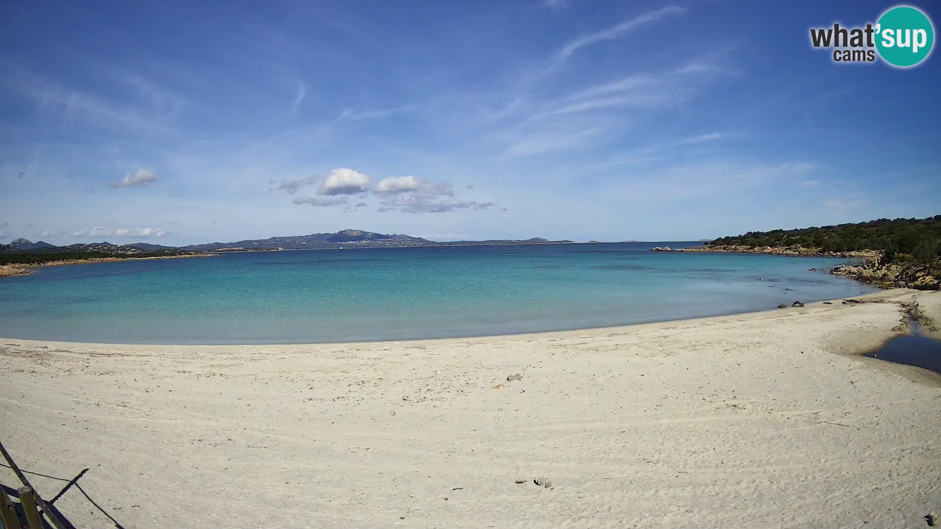 Live Cala Sabina beach – webcam Golfo Aranci – Sardinia
