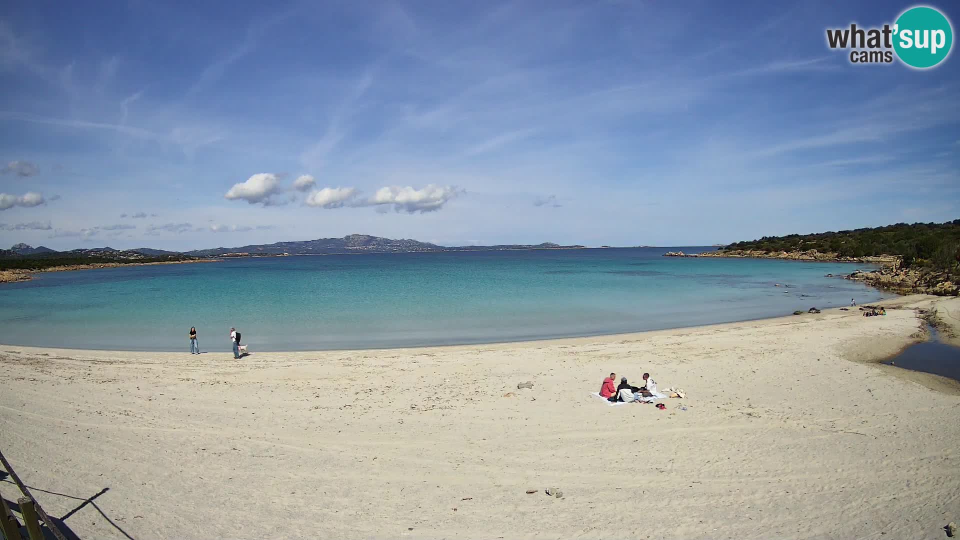 Live Cala Sabina beach – webcam Golfo Aranci – Sardinia