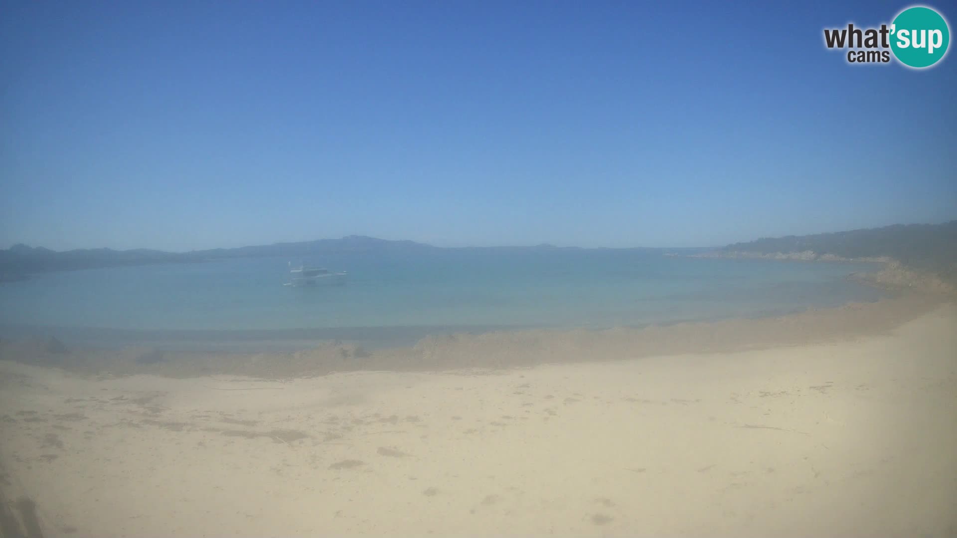 Live Strand Cala Sabina – webcam Golfo Aranci – Sardinien