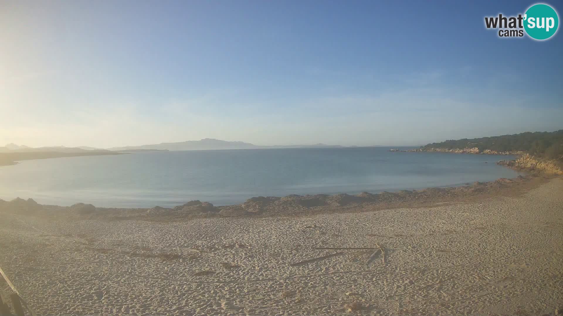 Live Strand Cala Sabina – webcam Golfo Aranci – Sardinien