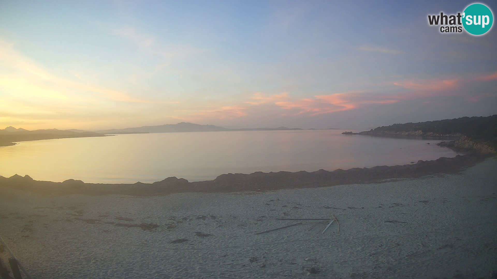 Live Strand Cala Sabina – webcam Golfo Aranci – Sardinien