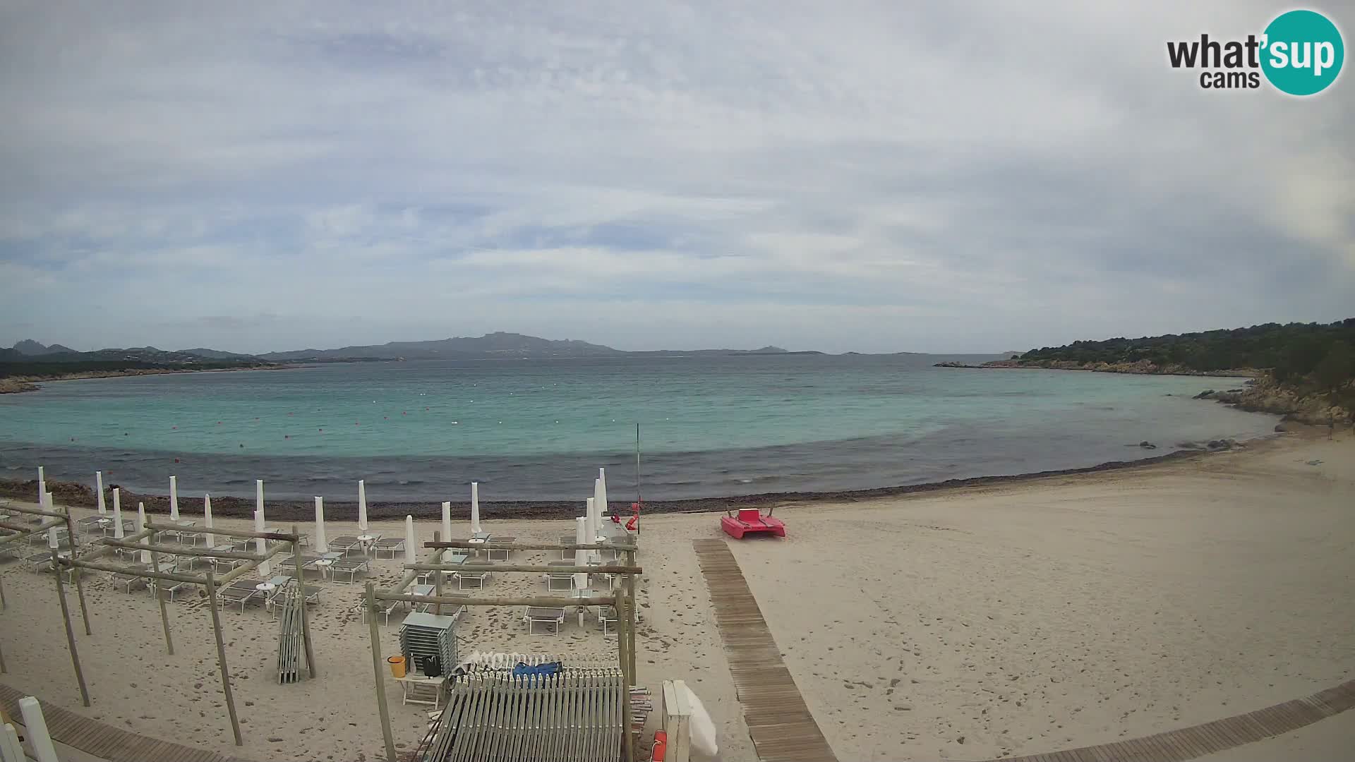 Live Strand Cala Sabina – webcam Golfo Aranci – Sardinien