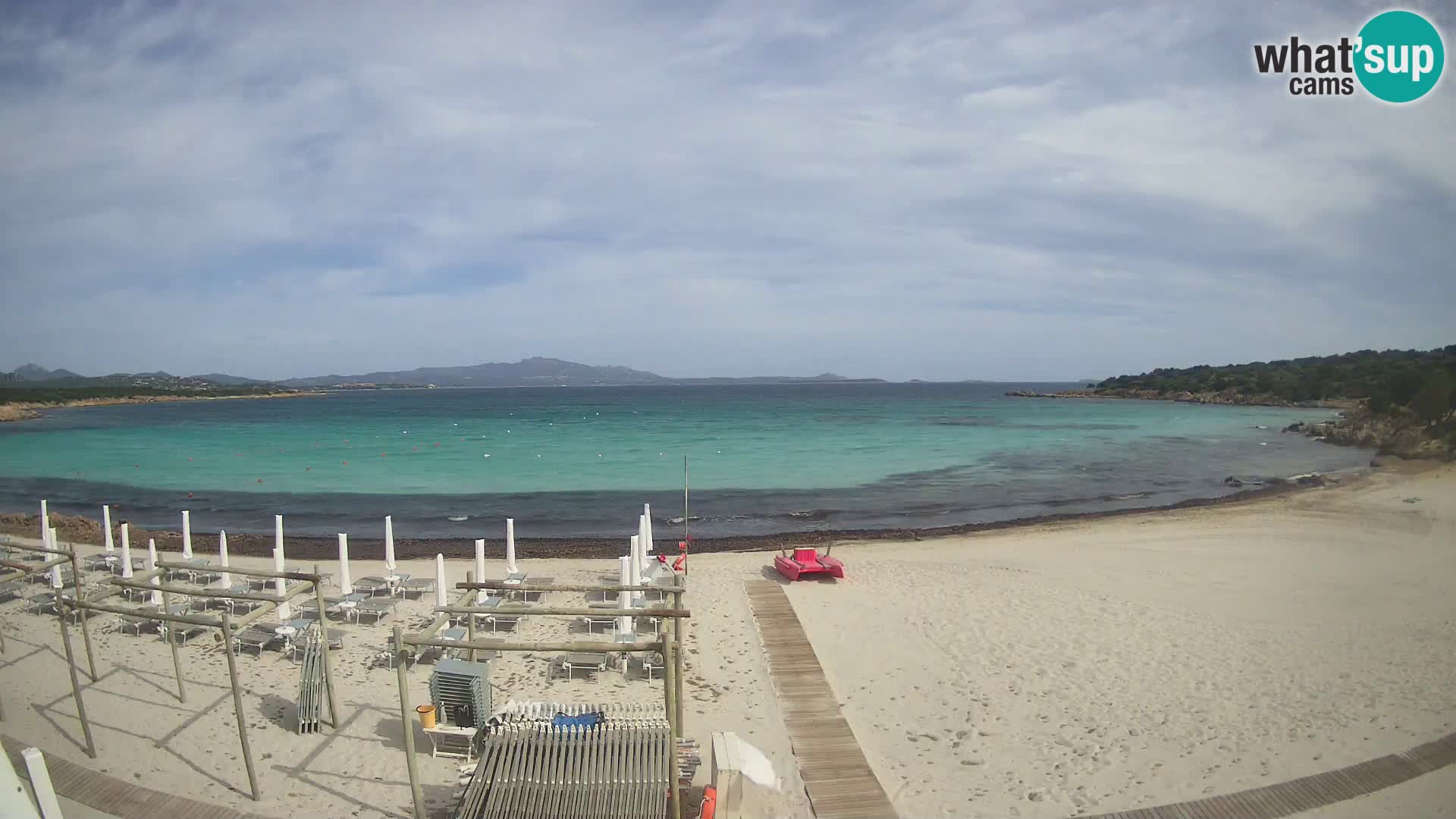 Live playa Cala Sabina – camera en vivo Golfo Aranci – Cerdeña
