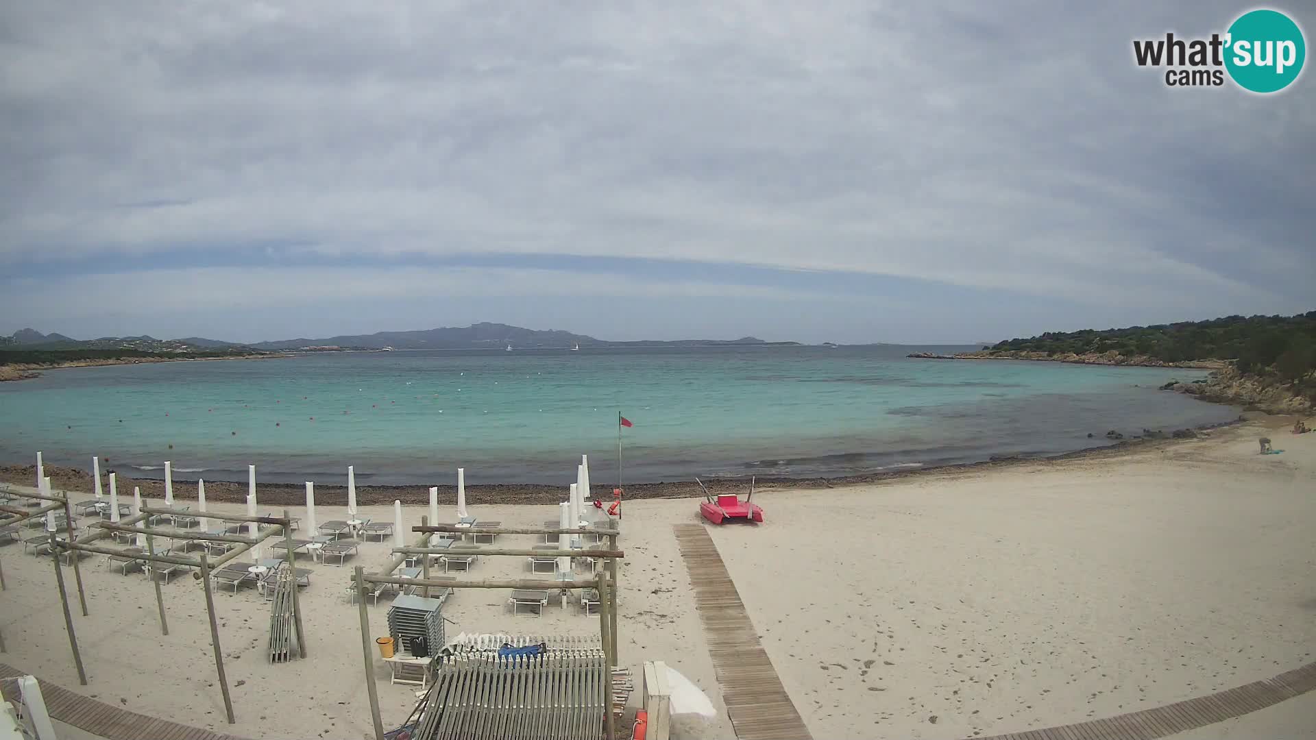Live Strand Cala Sabina – webcam Golfo Aranci – Sardinien