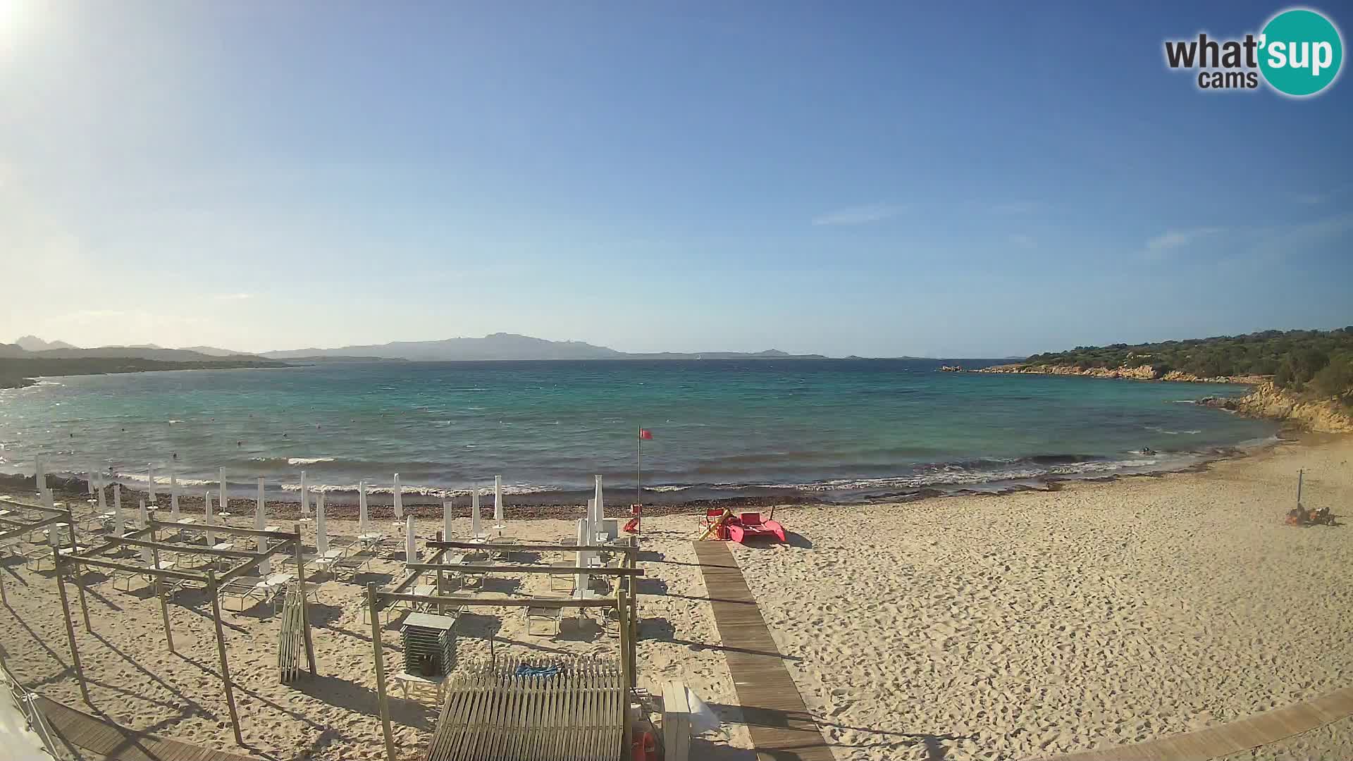 Live playa Cala Sabina – camera en vivo Golfo Aranci – Cerdeña