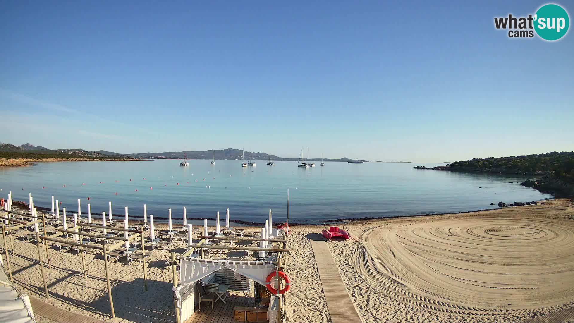 Live playa Cala Sabina – camera en vivo Golfo Aranci – Cerdeña