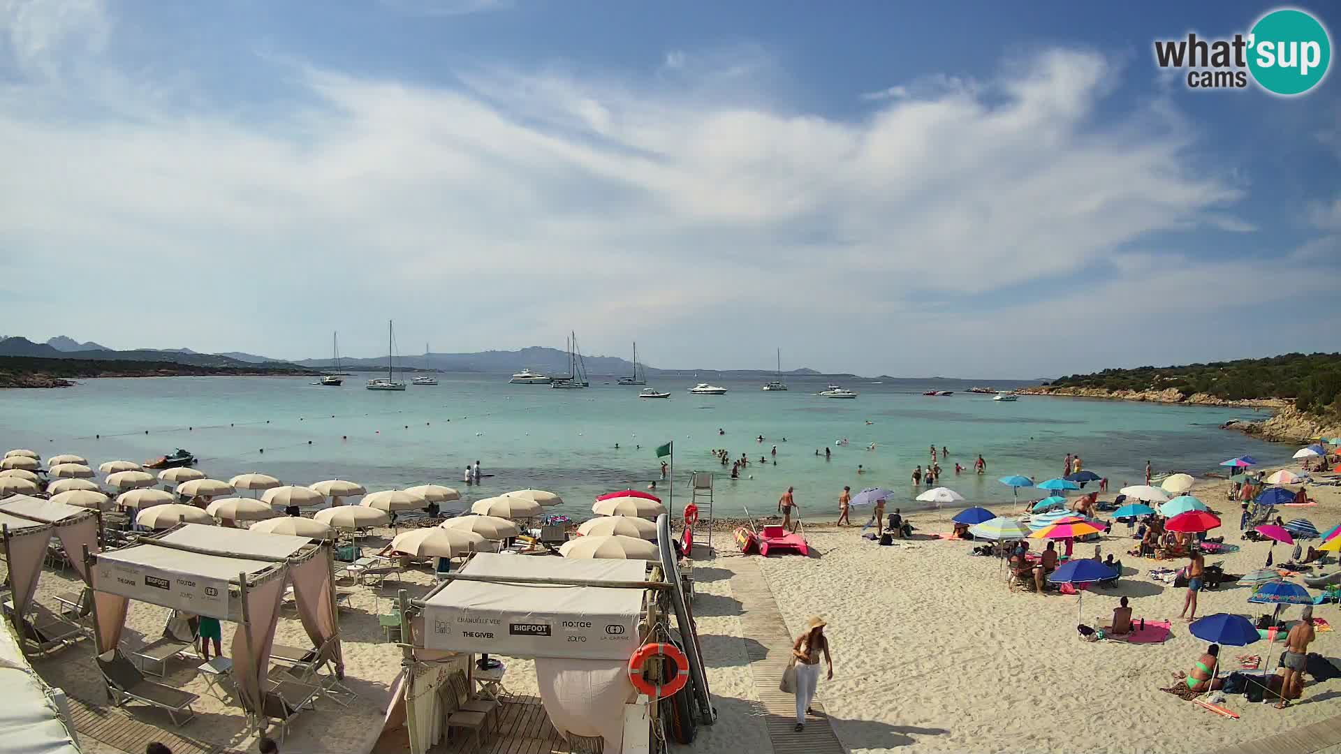 Live Strand Cala Sabina – webcam Golfo Aranci – Sardinien