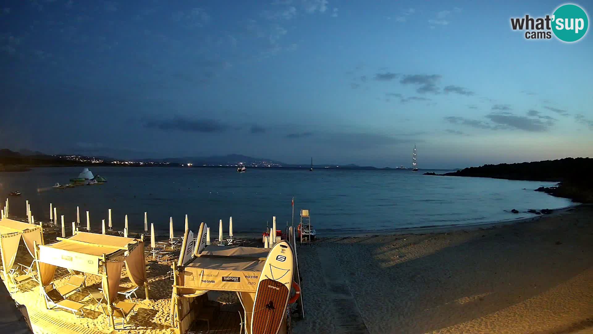 Live Cala Sabina beach – webcam Golfo Aranci – Sardinia
