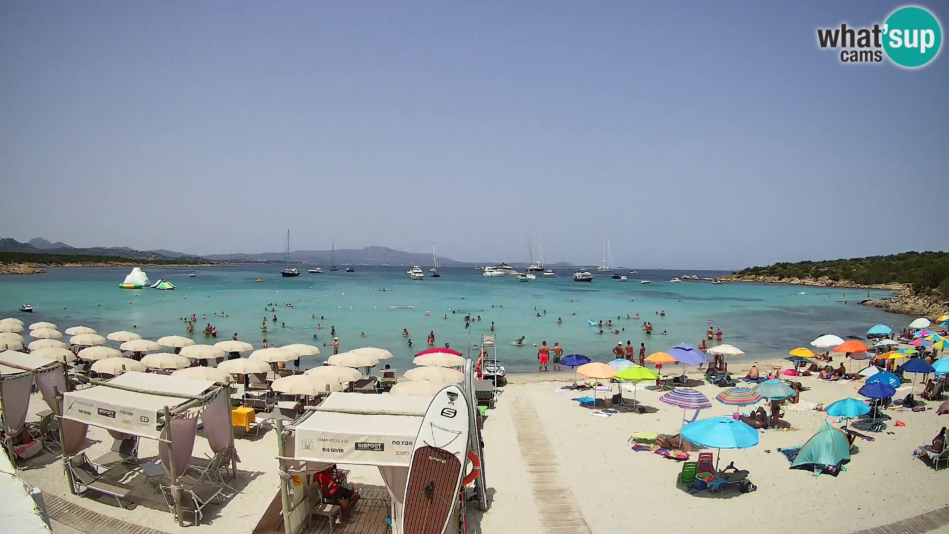 Live spiaggia Cala Sabina – webcam Golfo Aranci – Sardegna