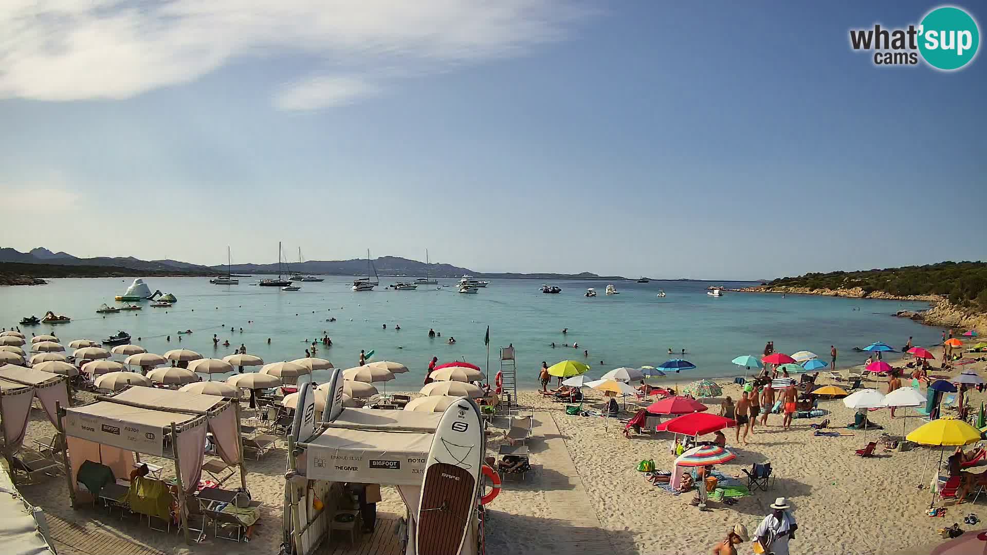 Live Cala Sabina beach – webcam Golfo Aranci – Sardinia