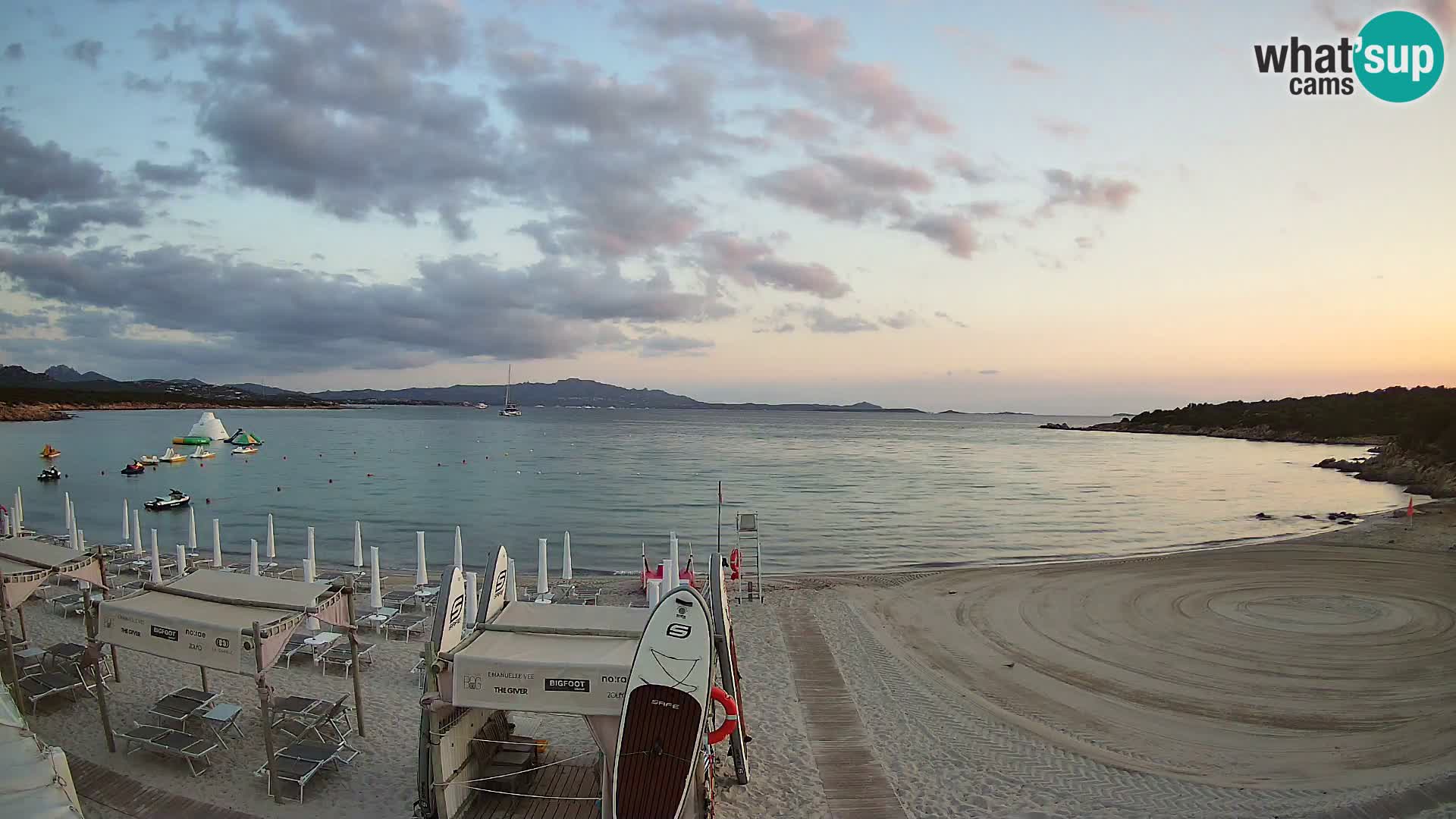 Live playa Cala Sabina – camera en vivo Golfo Aranci – Cerdeña