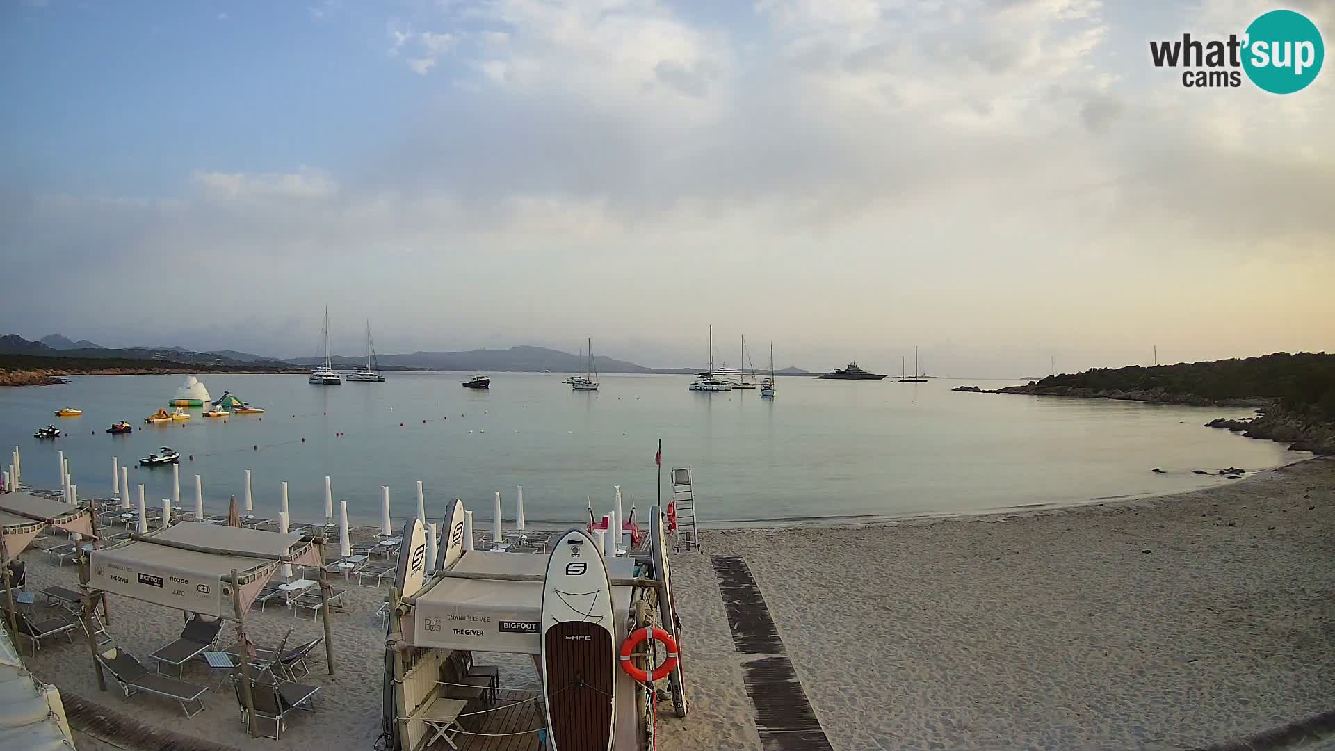 Live Strand Cala Sabina – webcam Golfo Aranci – Sardinien