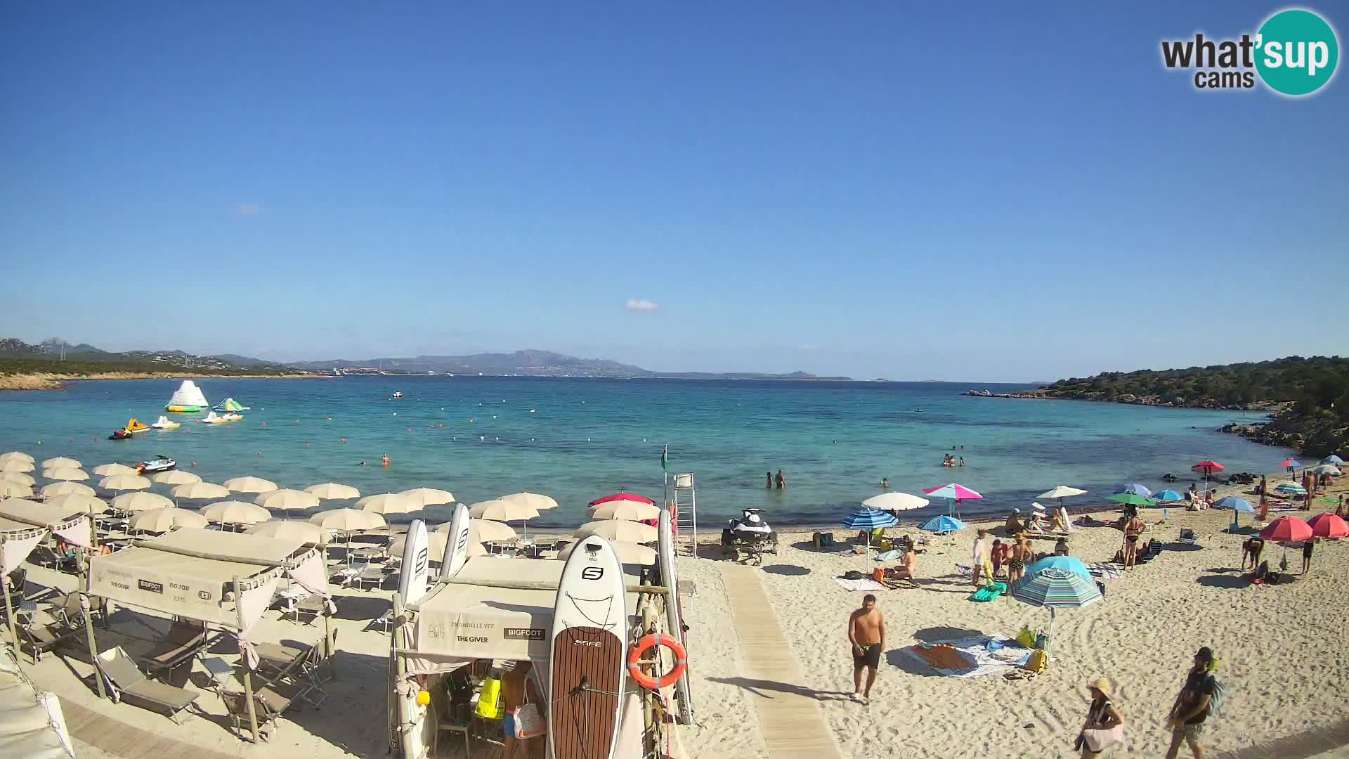 Live playa Cala Sabina – camera en vivo Golfo Aranci – Cerdeña