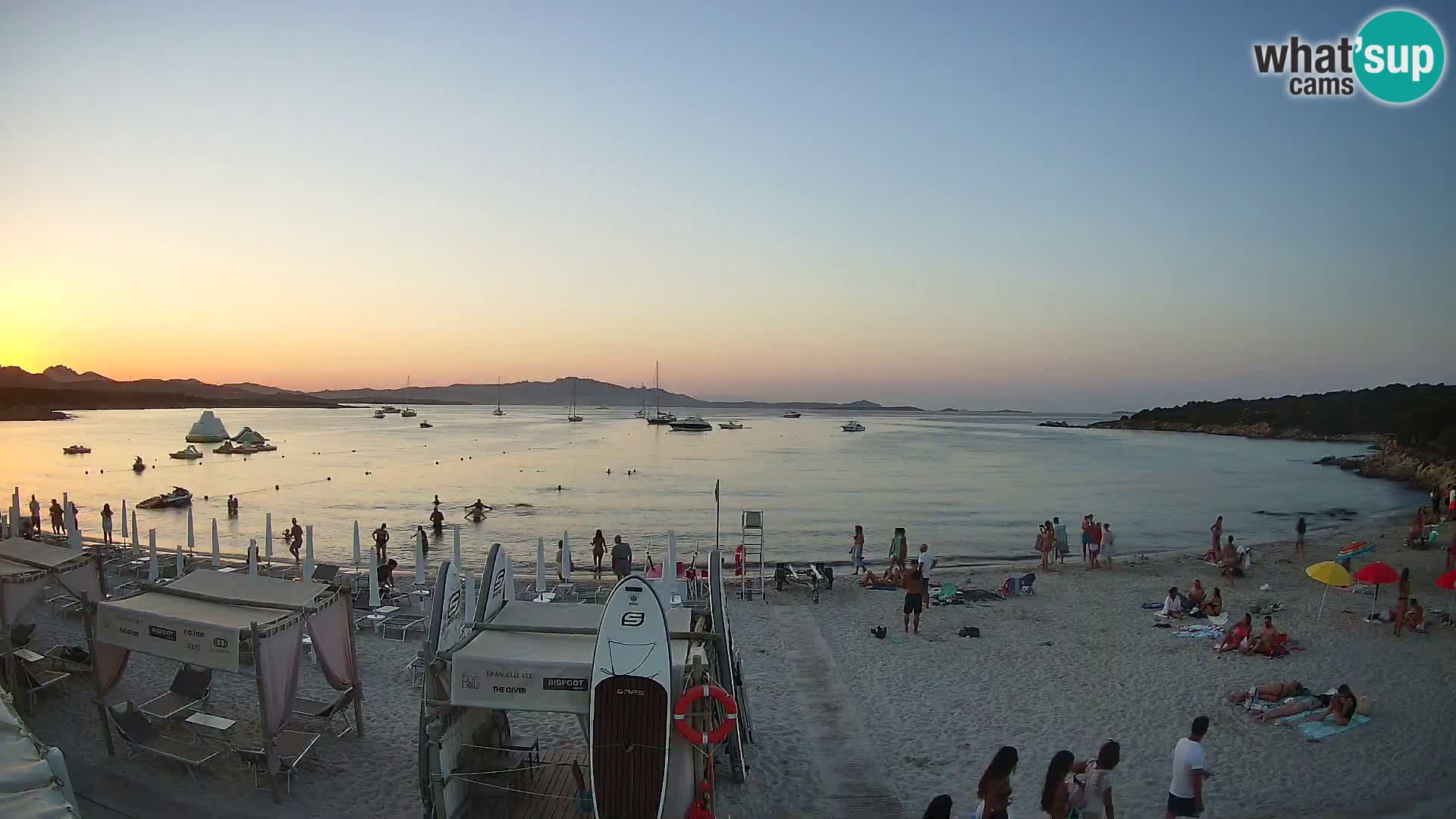 Live Cala Sabina beach – webcam Golfo Aranci – Sardinia