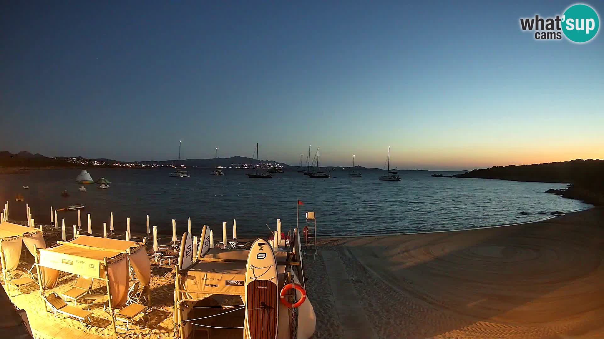 Live Cala Sabina beach – webcam Golfo Aranci – Sardinia