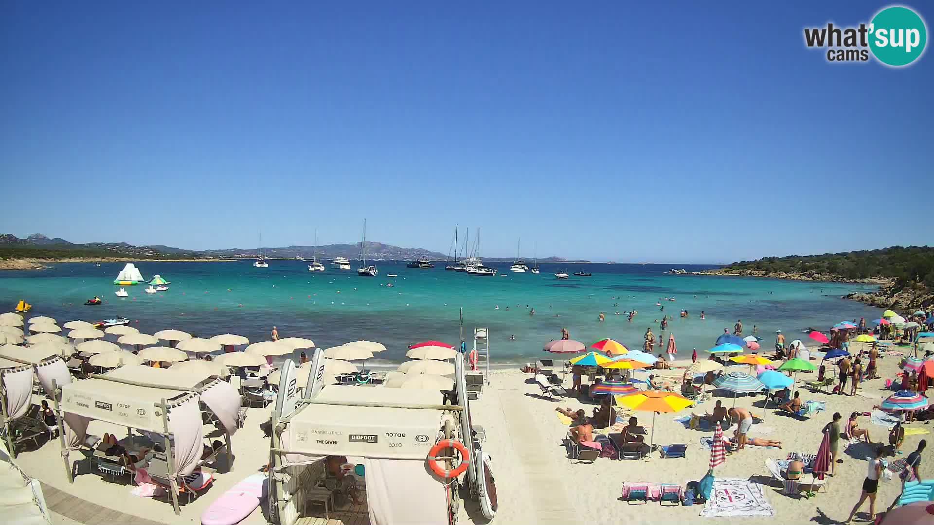 Live Strand Cala Sabina – webcam Golfo Aranci – Sardinien
