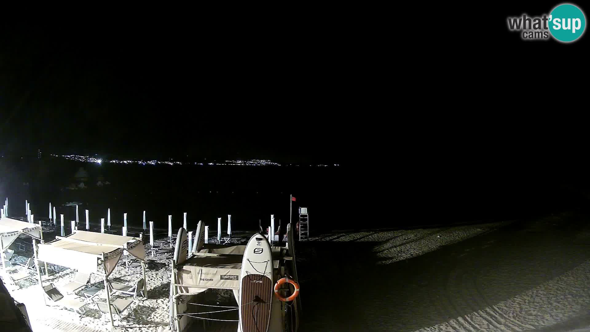 U živo plaža Cala Sabina – web kamera Golfo Aranci – Sardinija