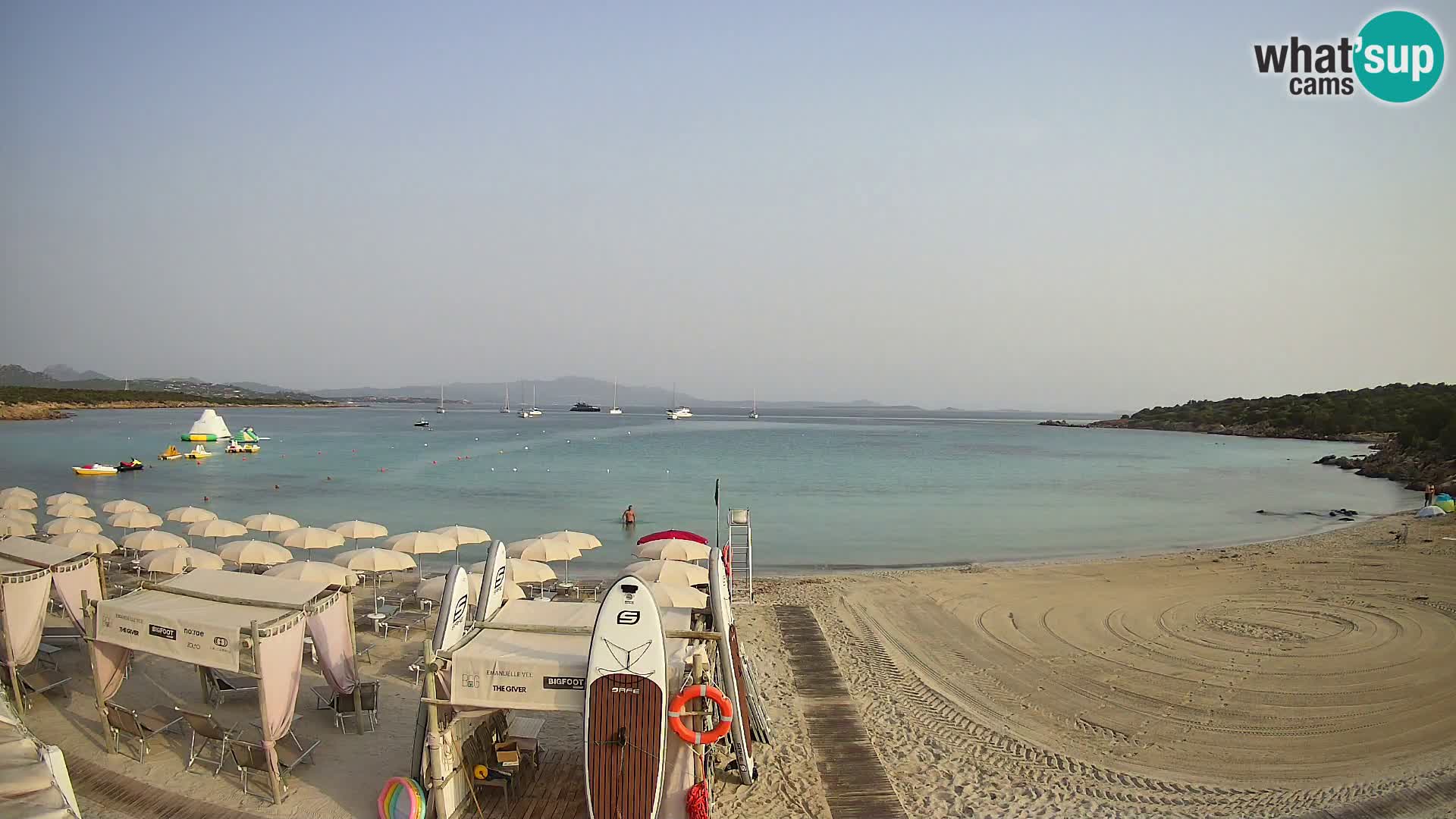 Live Cala Sabina beach – webcam Golfo Aranci – Sardinia