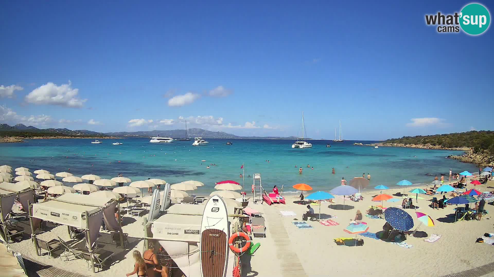 Live spiaggia Cala Sabina – webcam Golfo Aranci – Sardegna