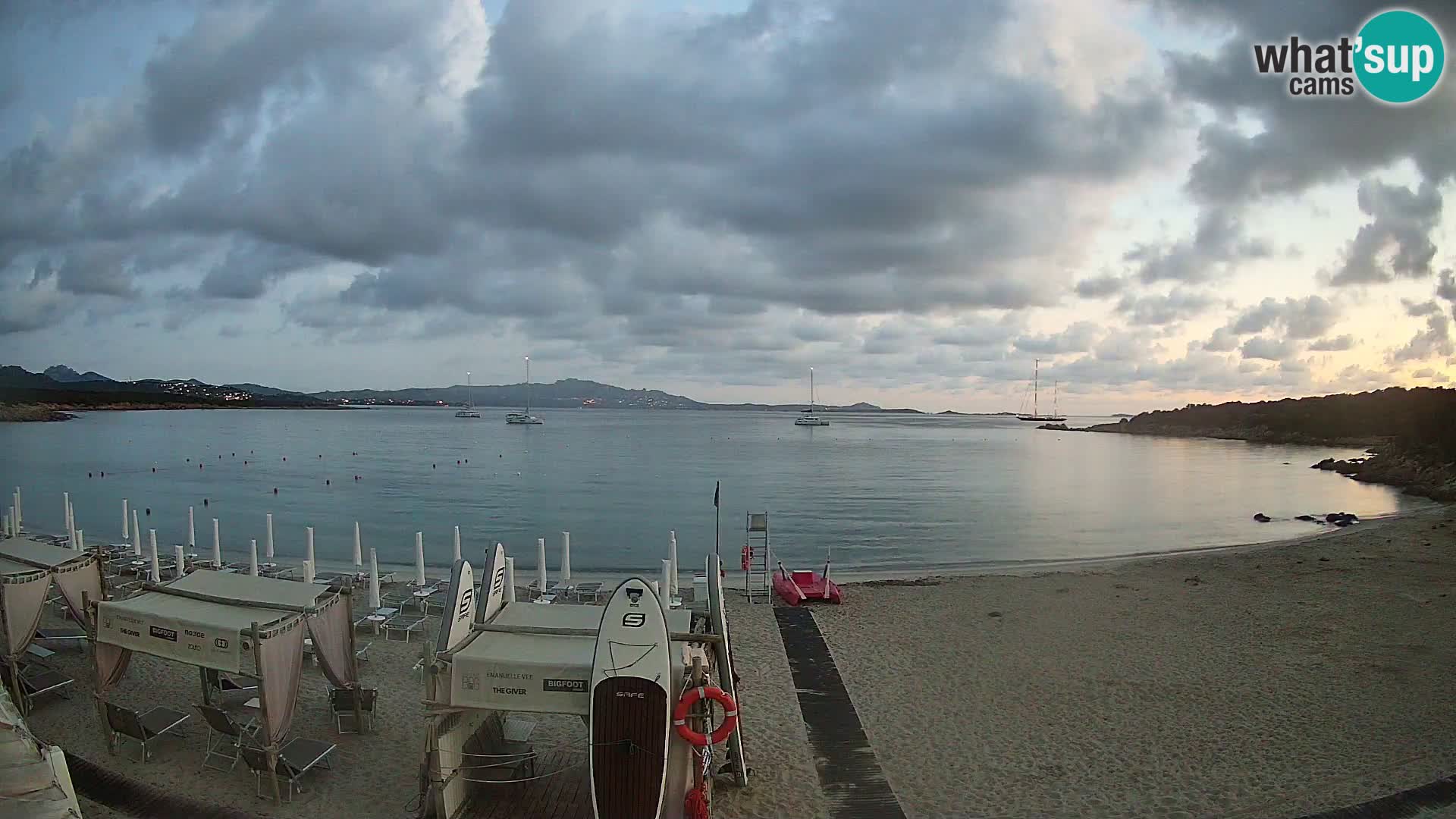Live Strand Cala Sabina – webcam Golfo Aranci – Sardinien