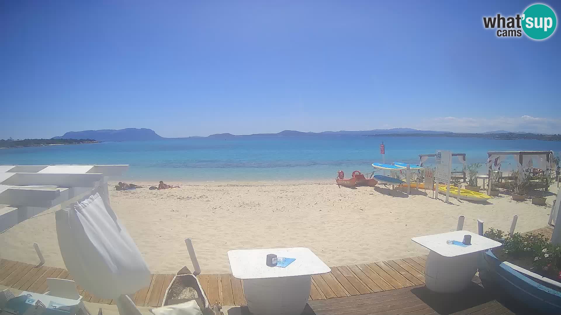 Web kamera Spiaggia Bianca – Golfo Aranci – Sardinija