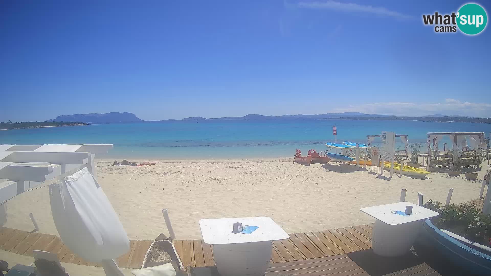 Spiaggia Bianca web cam – Golfo Aranci – Sardinien