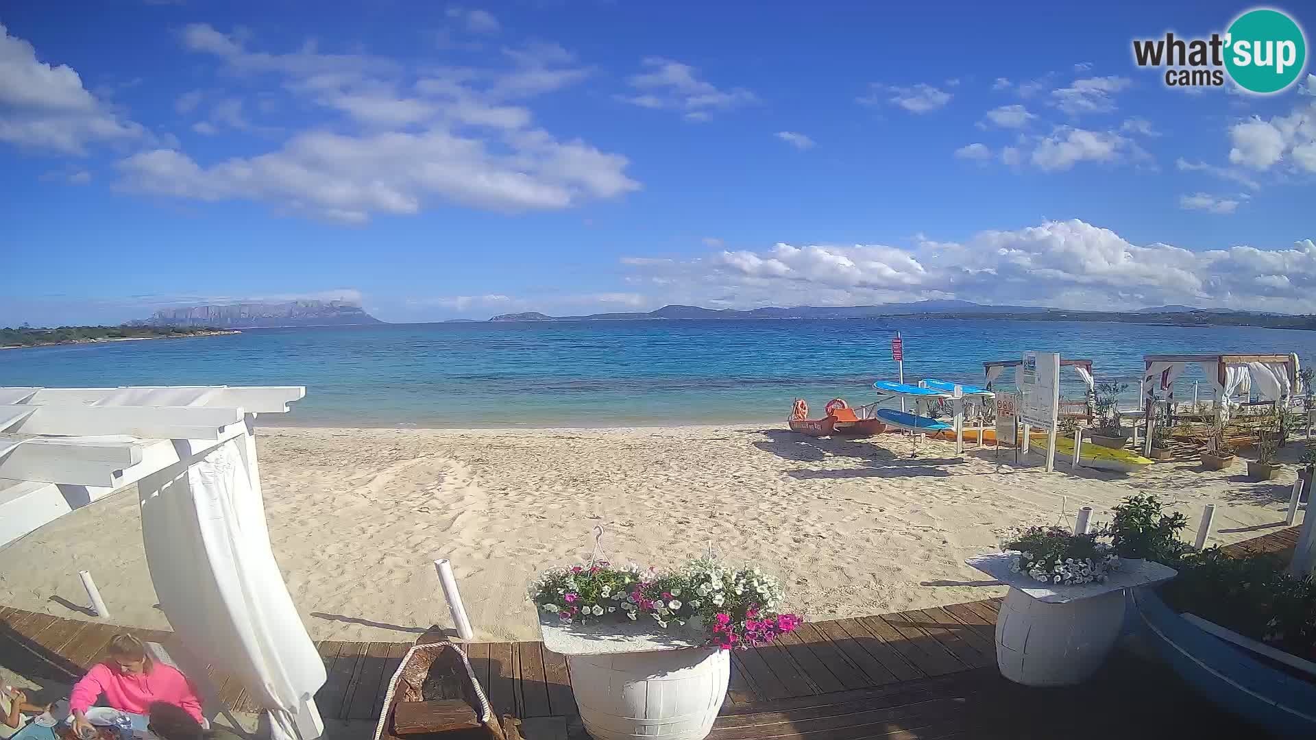 Spiaggia Bianca web cam – Golfo Aranci – Sardinien