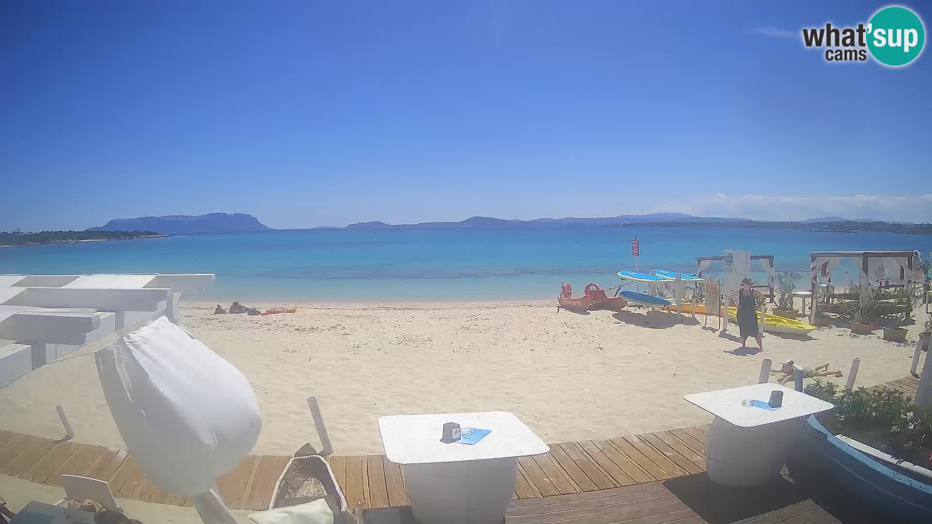 Spiaggia Bianca webcam – Golfo Aranci – Sardinia